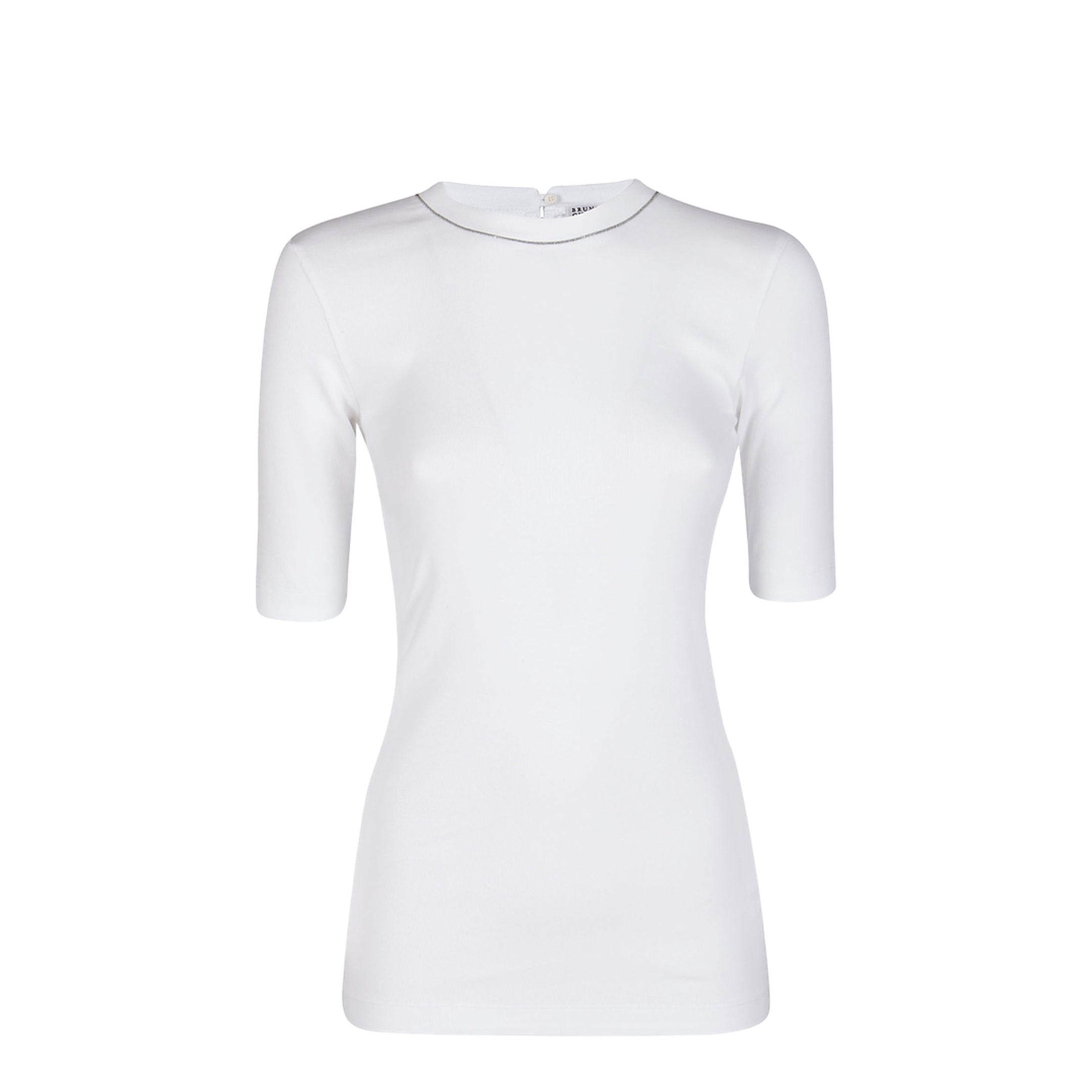 Cotton T-Shirt - White - Image 4