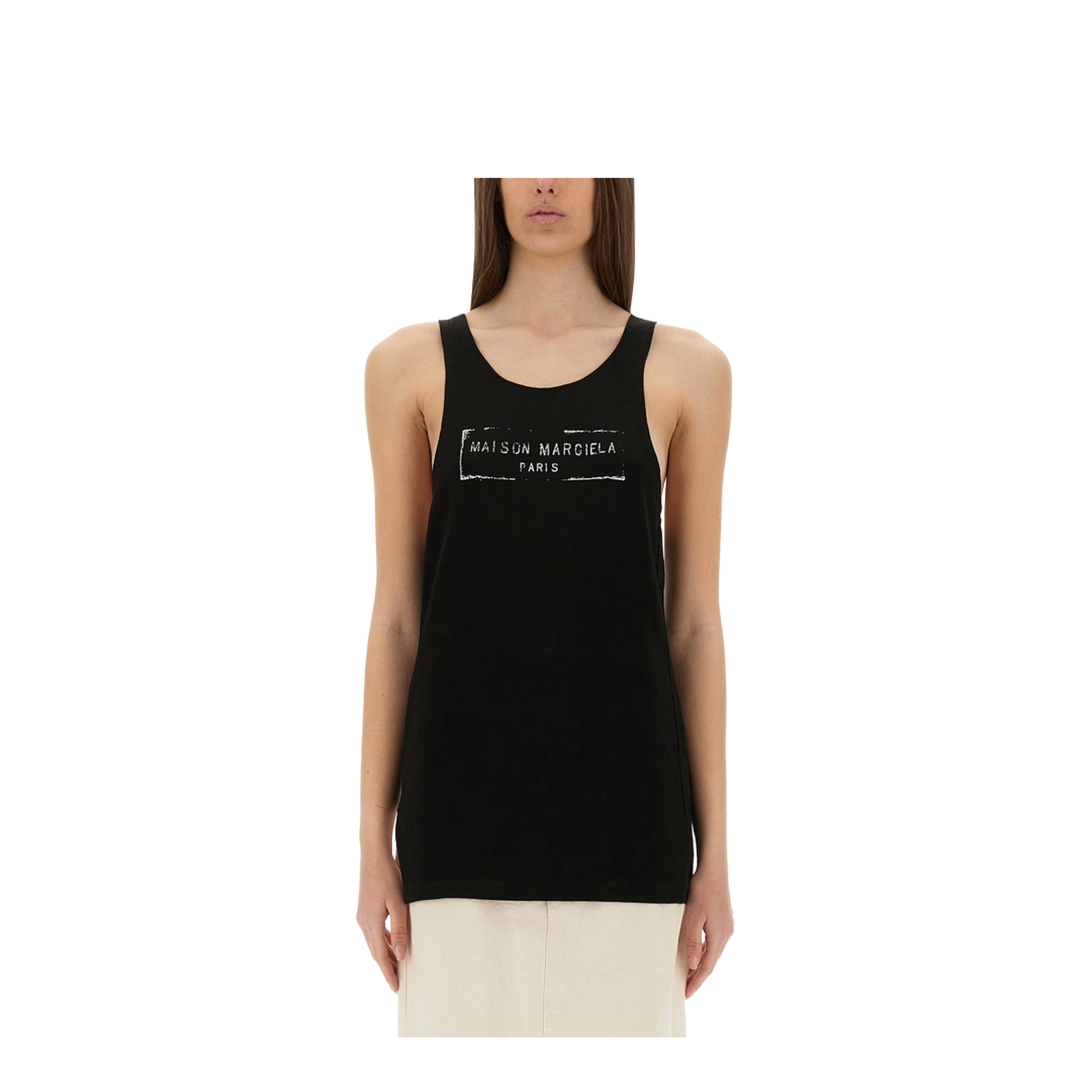 Logo Print Tank Top - Image 1