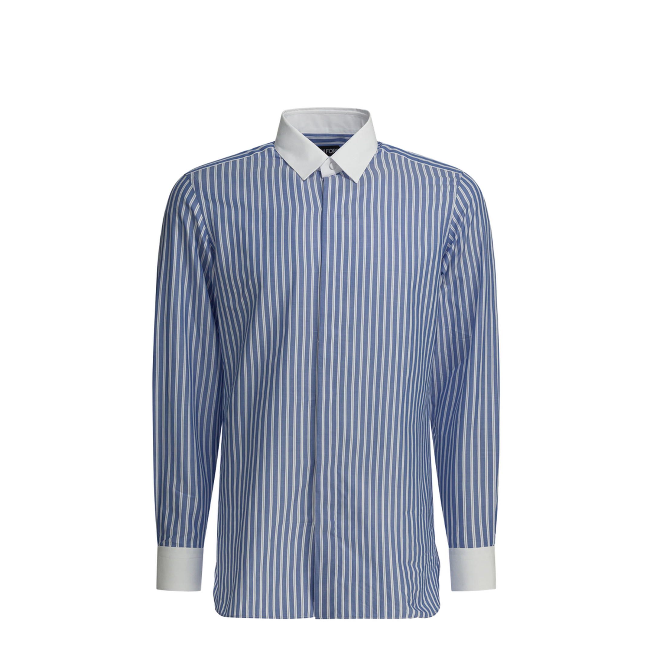 Wide Stripe Casual Shirt - Image 1