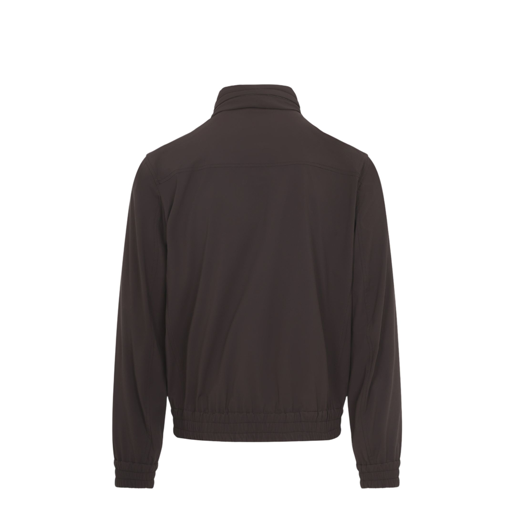 Water Resistant Blouson Jacket Brown - Image 4