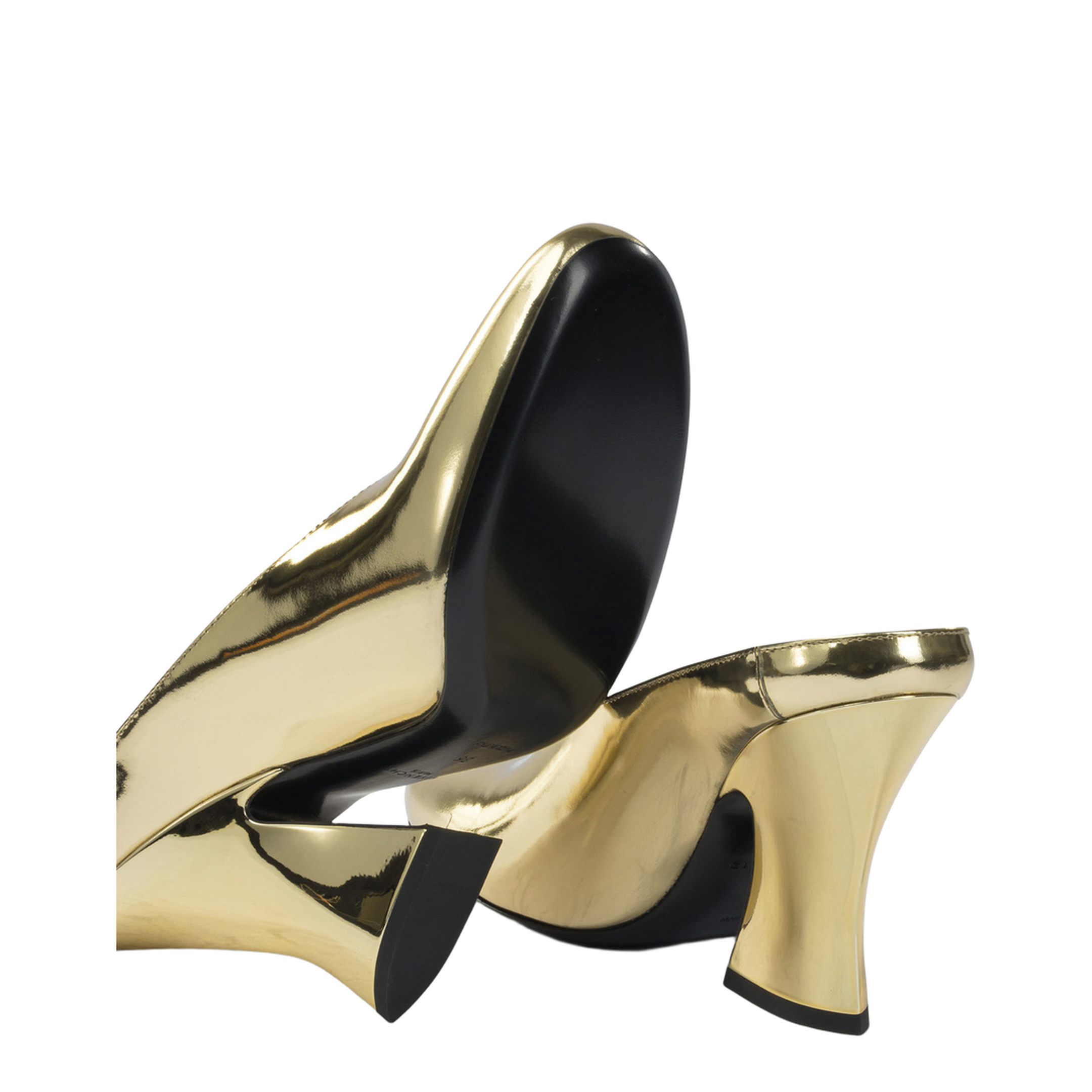 Sculpted 95 Mm Heeled Mule - Image 5