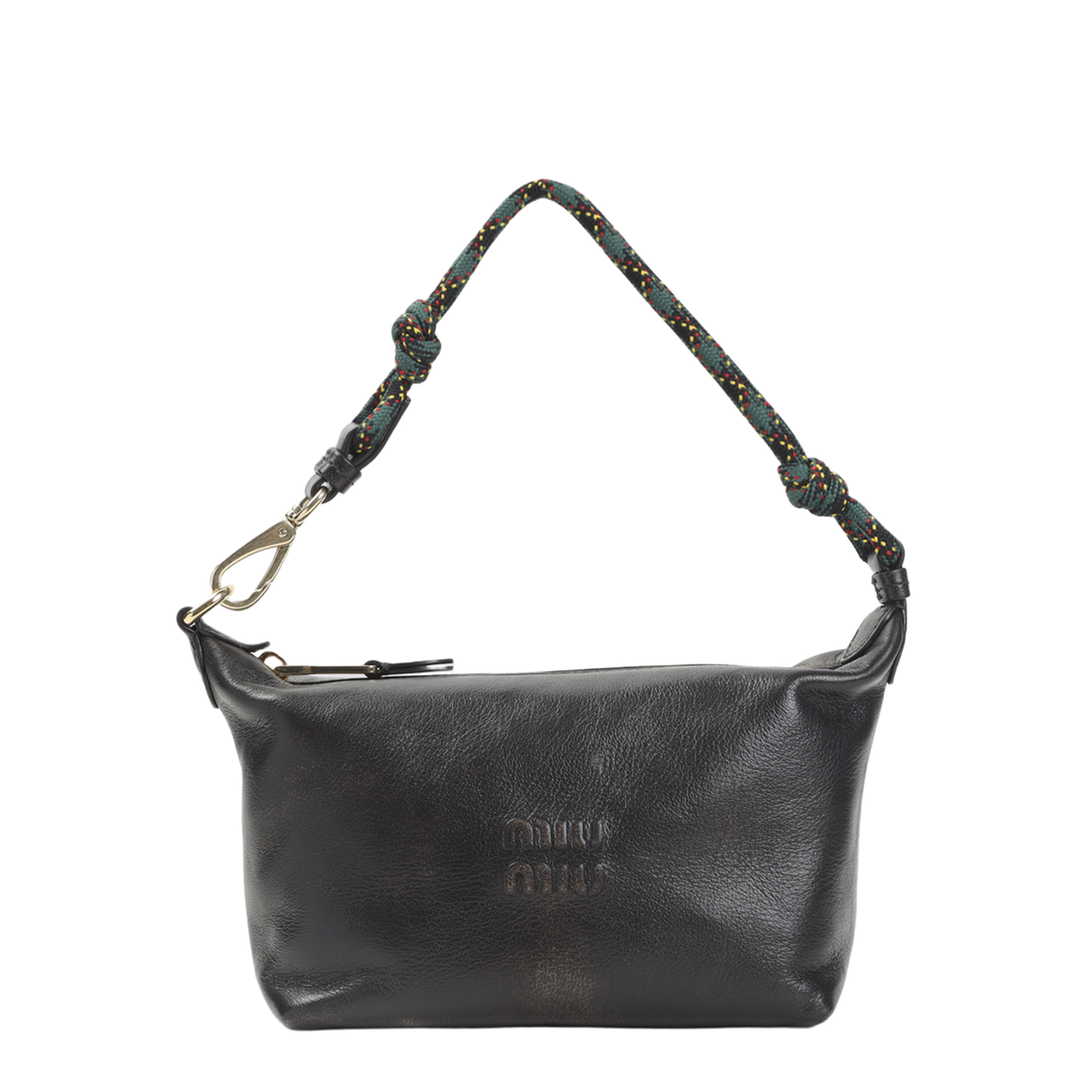 Lambskin Shoulder Bag - Caffe Verde - Image 3