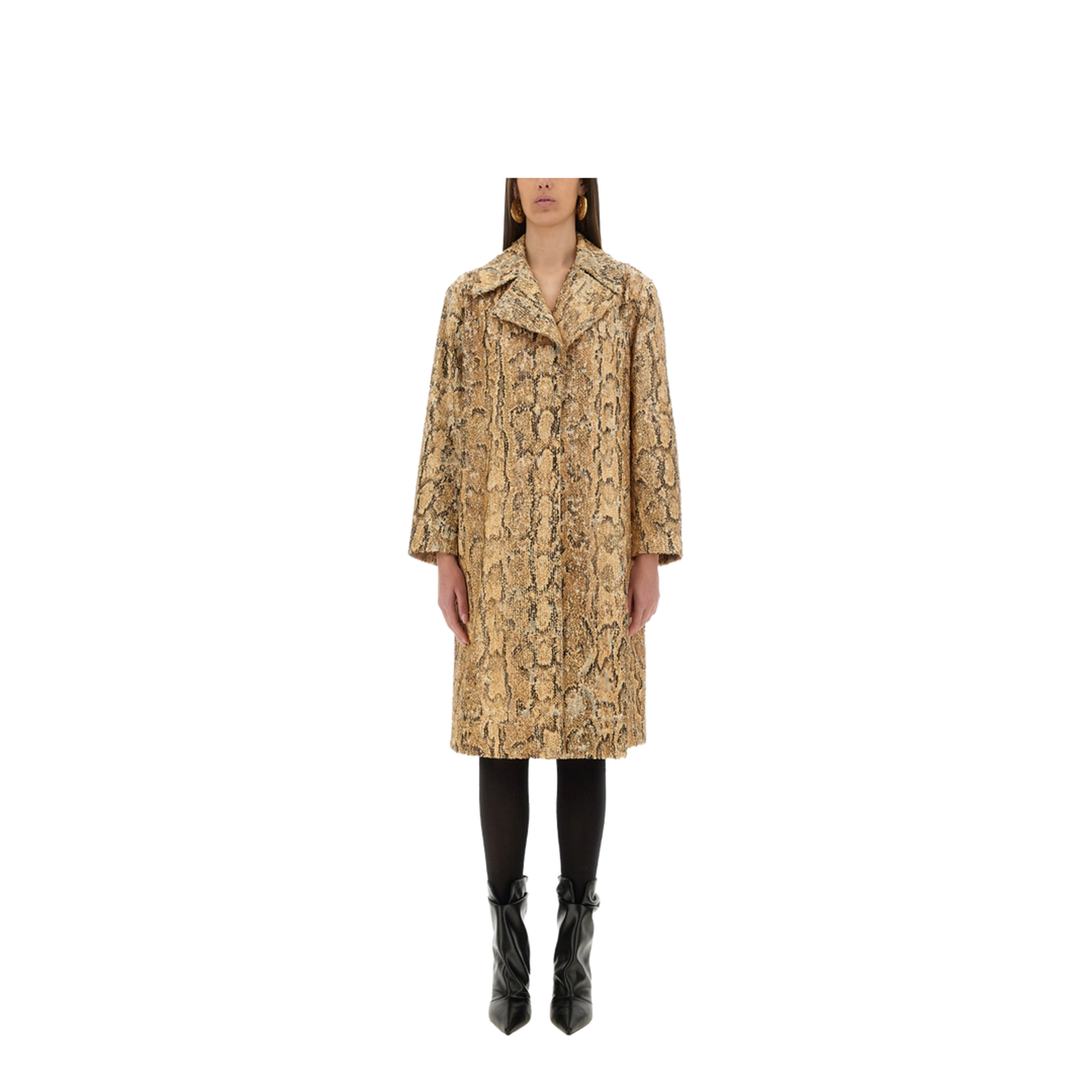 Long Coat with Sequins - Image 1
