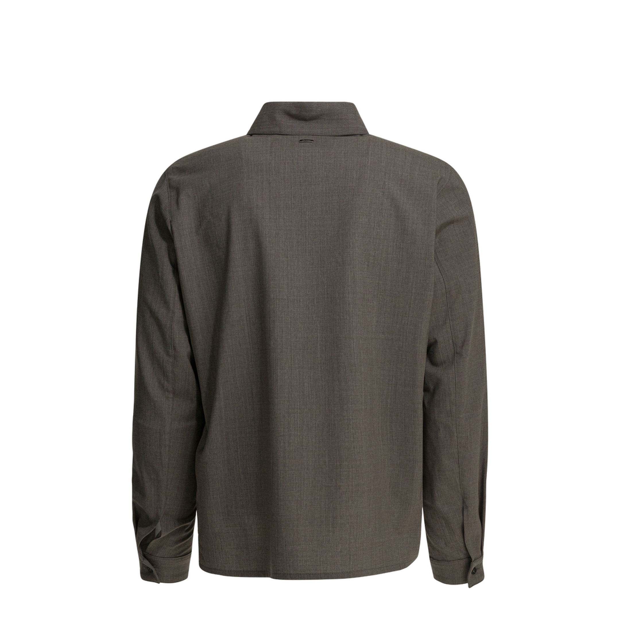 Wool Overshirt Jacket - Image 2