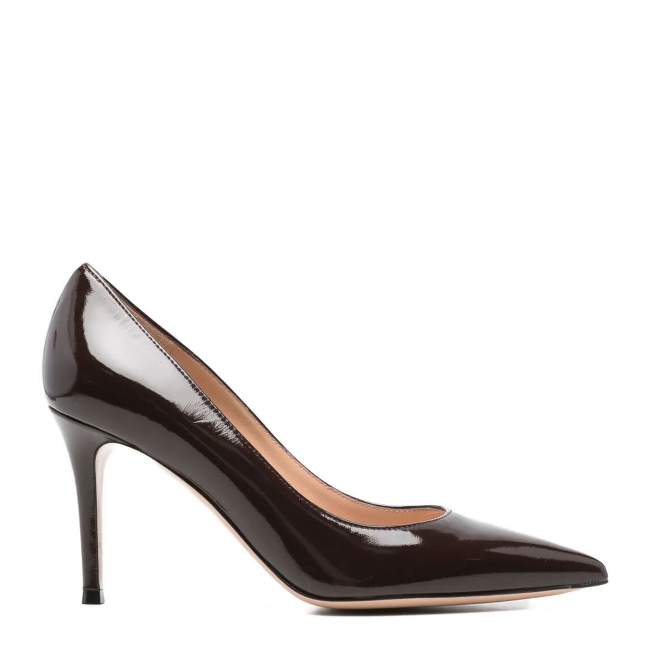 Glossy Nappa Leather Pumps - Image 1