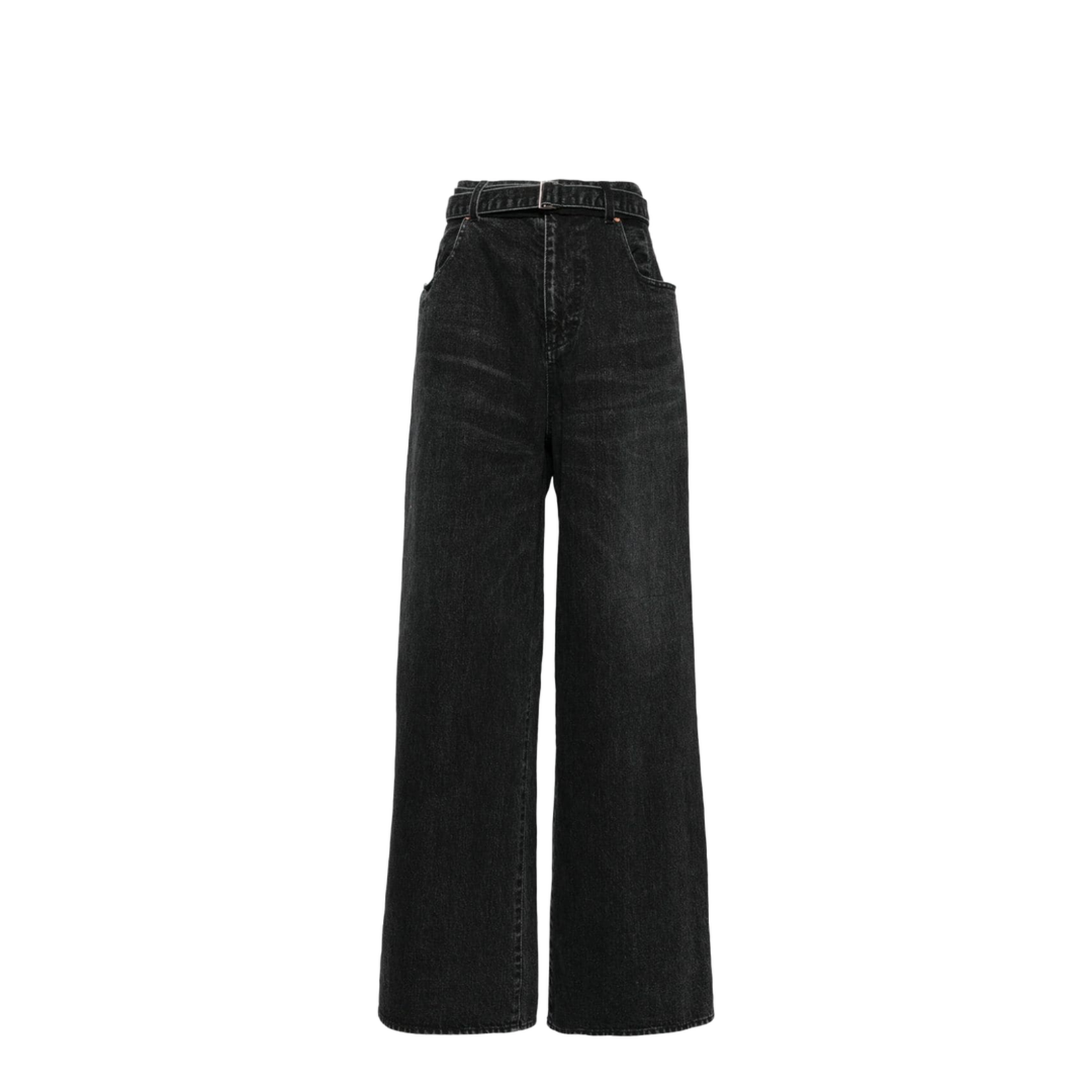 Wide-leg Denim Jeans - Image 1