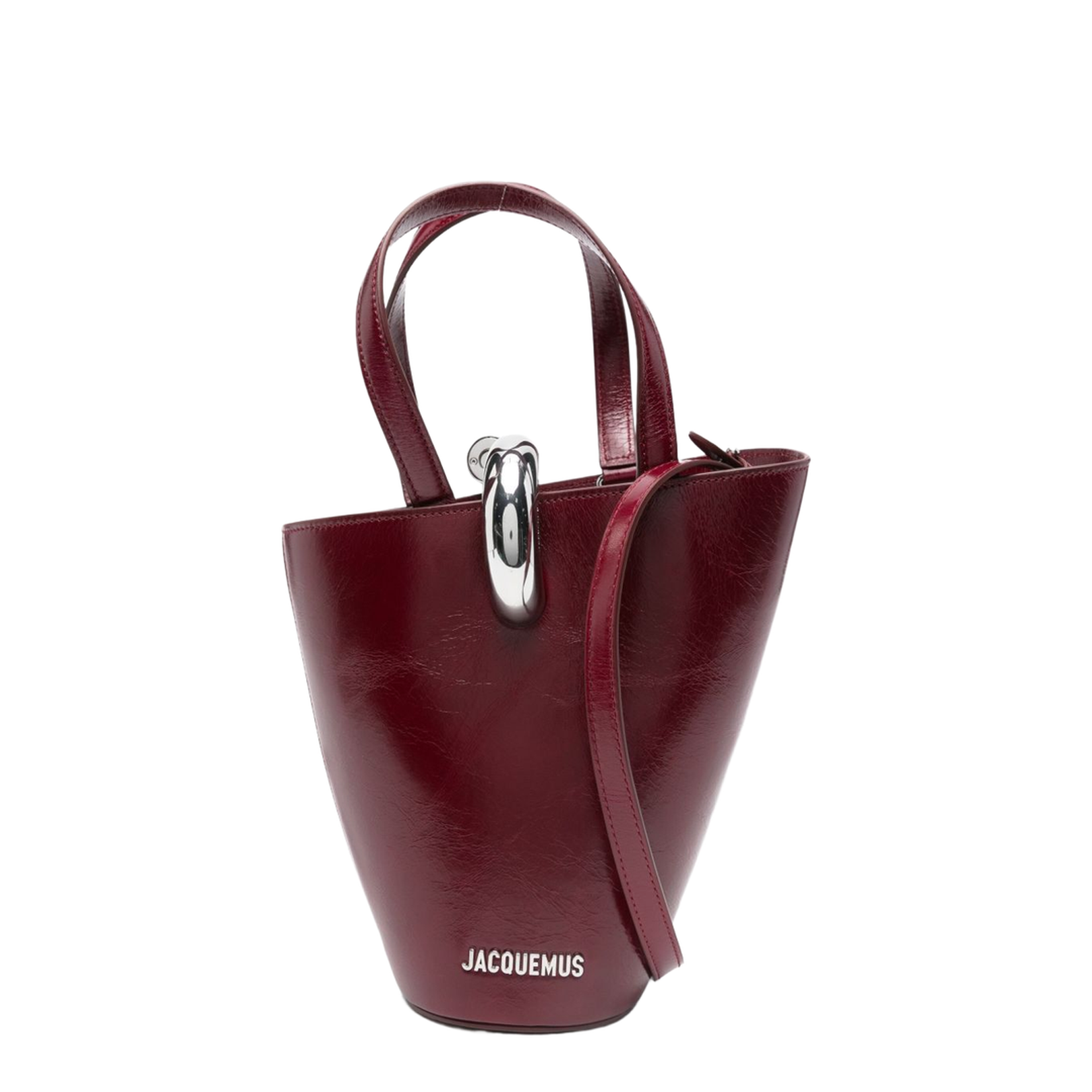 Small Asymmetric Bucket Bag - Image 1