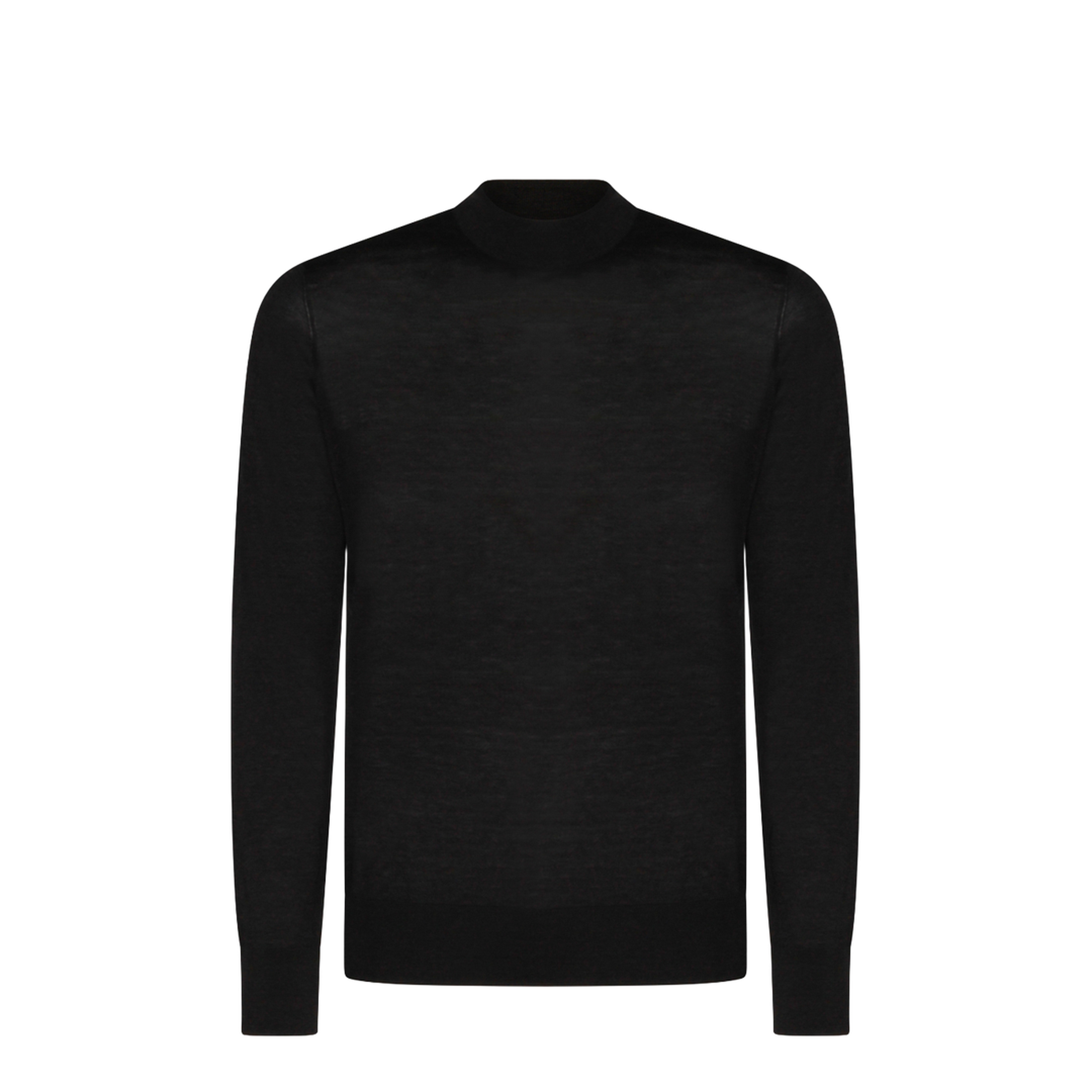 Cotton and Silk Blend Sweater - Image 1