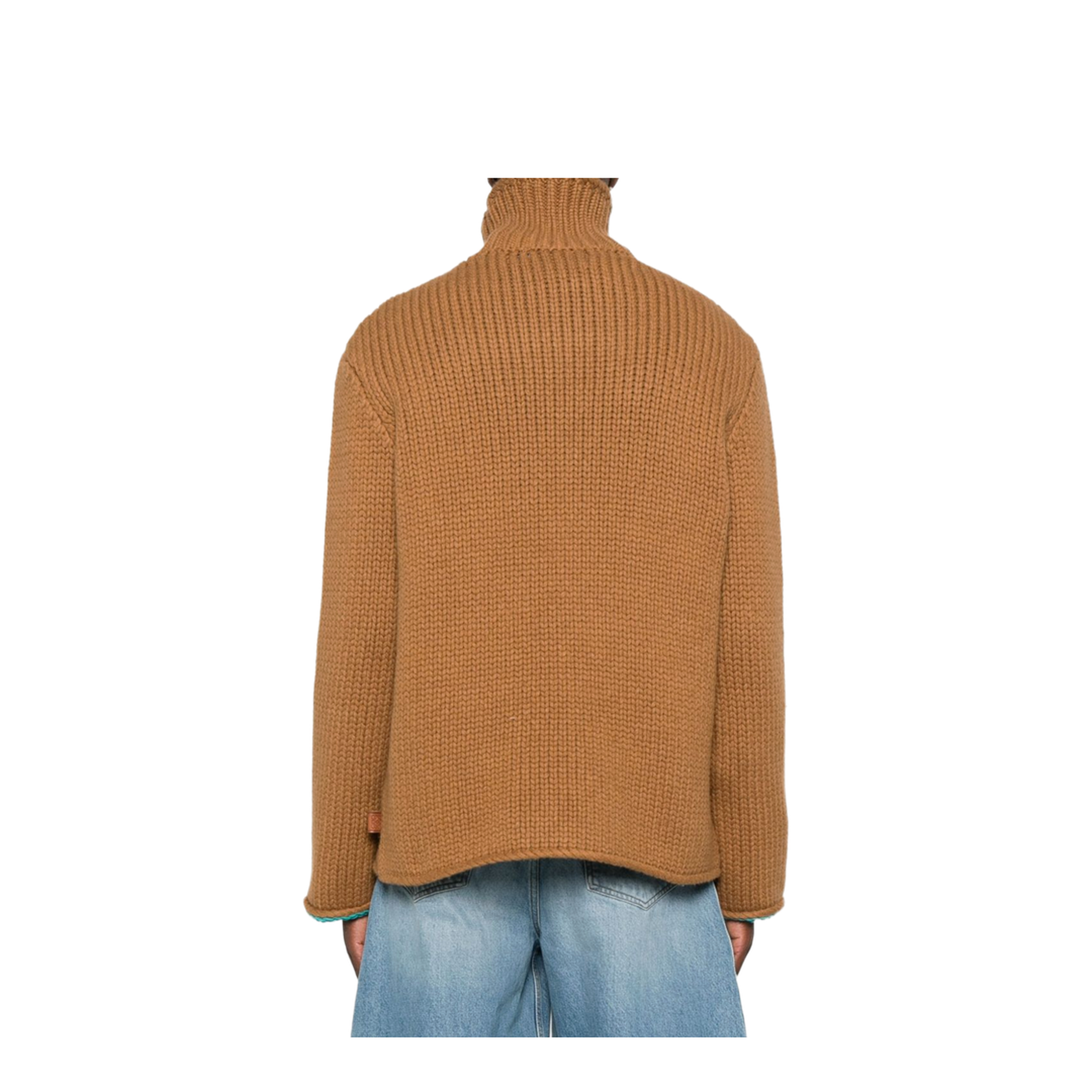 Turtleneck Knitted Sweater - Image 4