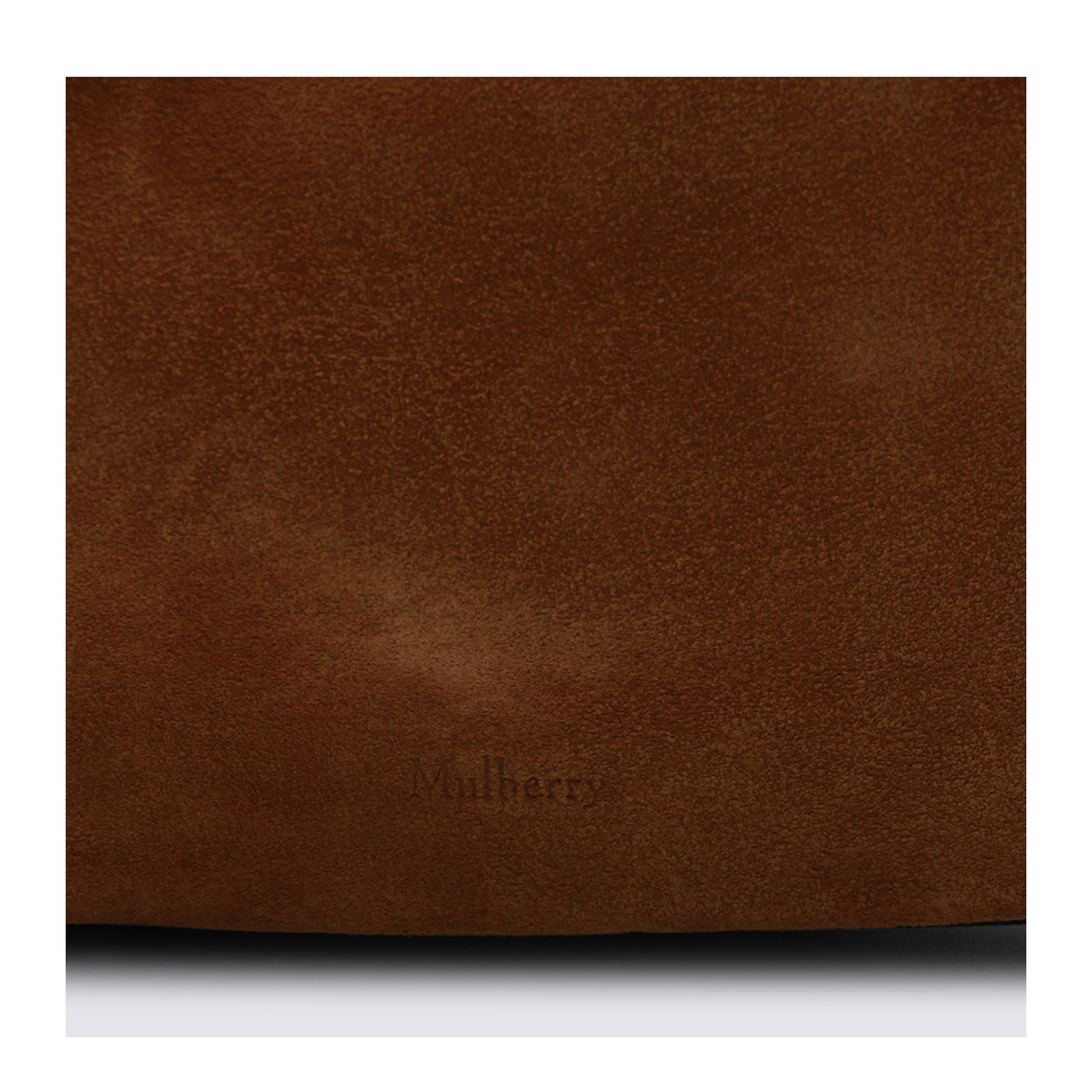 Hackney Small Suede Shoulder Bag - Vintage Oak - Image 8