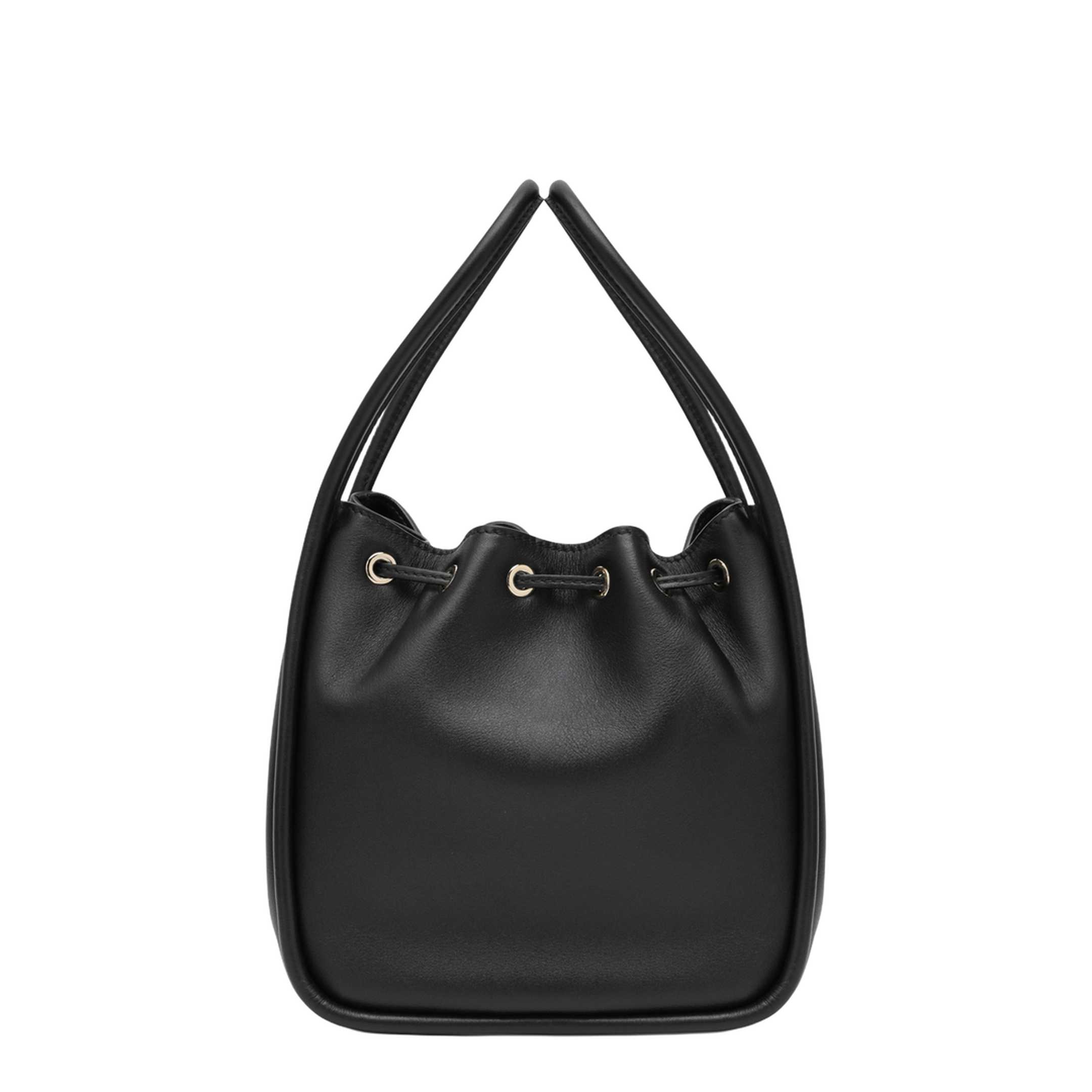 Darling Small Leather Bucket Bags - Nero - Image 2