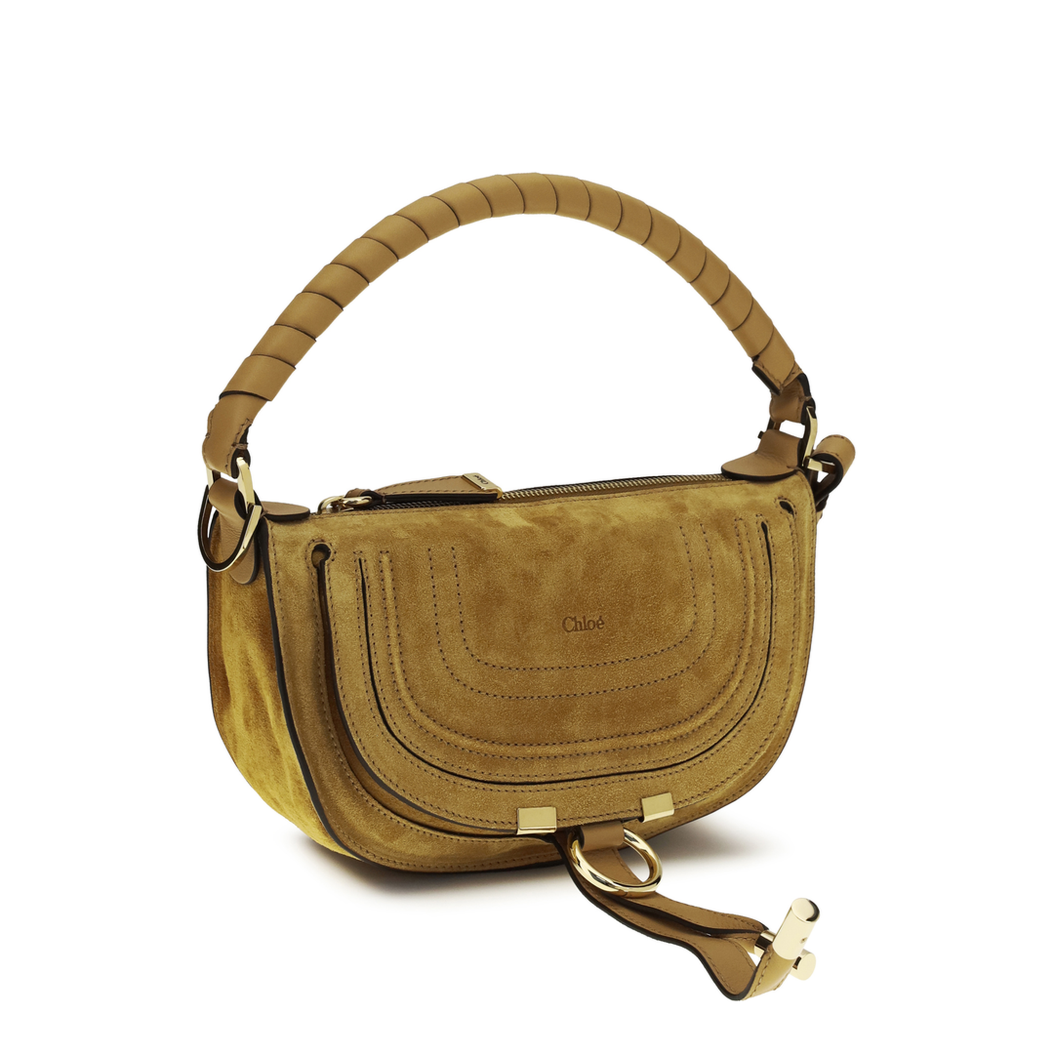 Marcie Suede Mini Shoulder Bag - Image 2