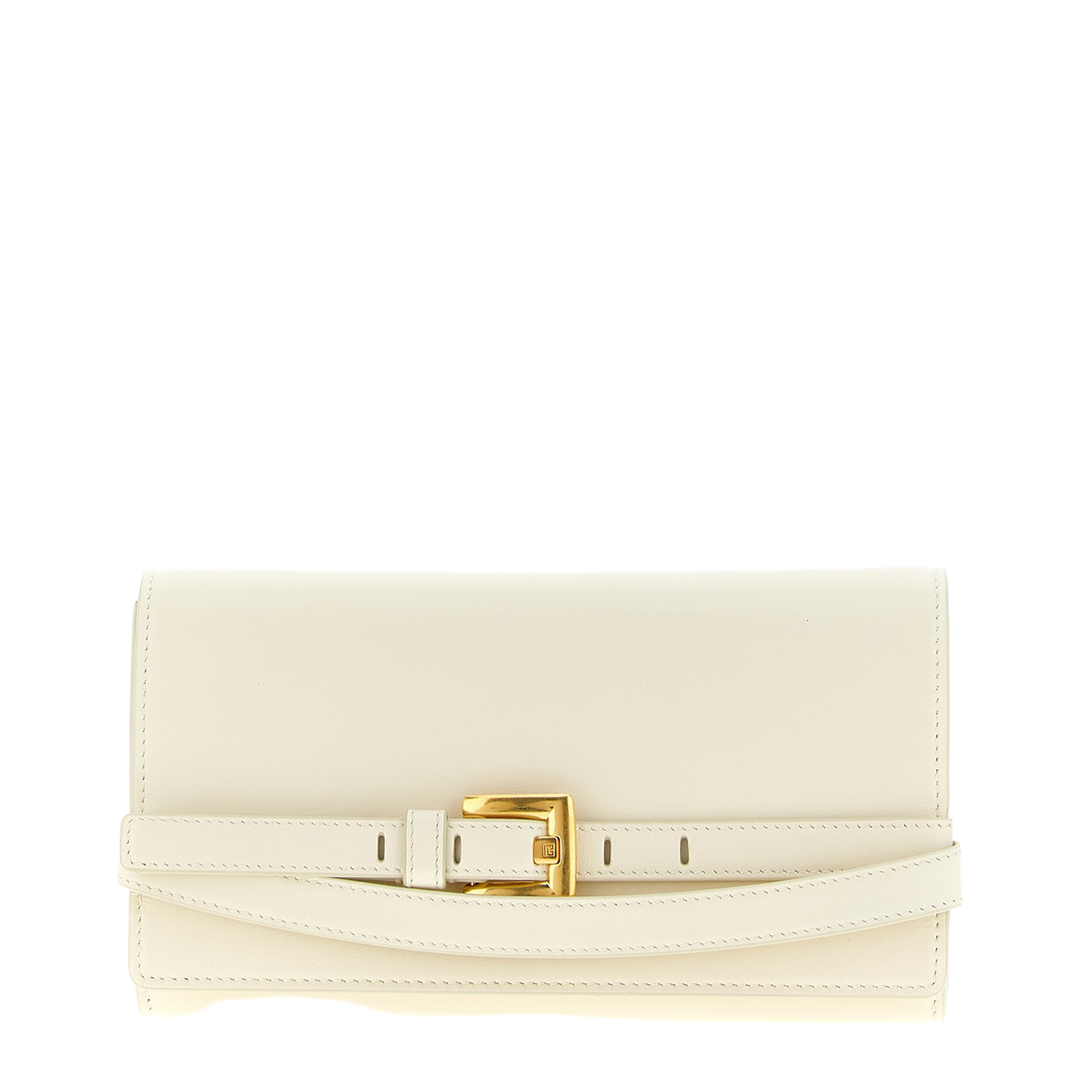 Crinkled Leather Wallet with Shuffle Chain - Image 5