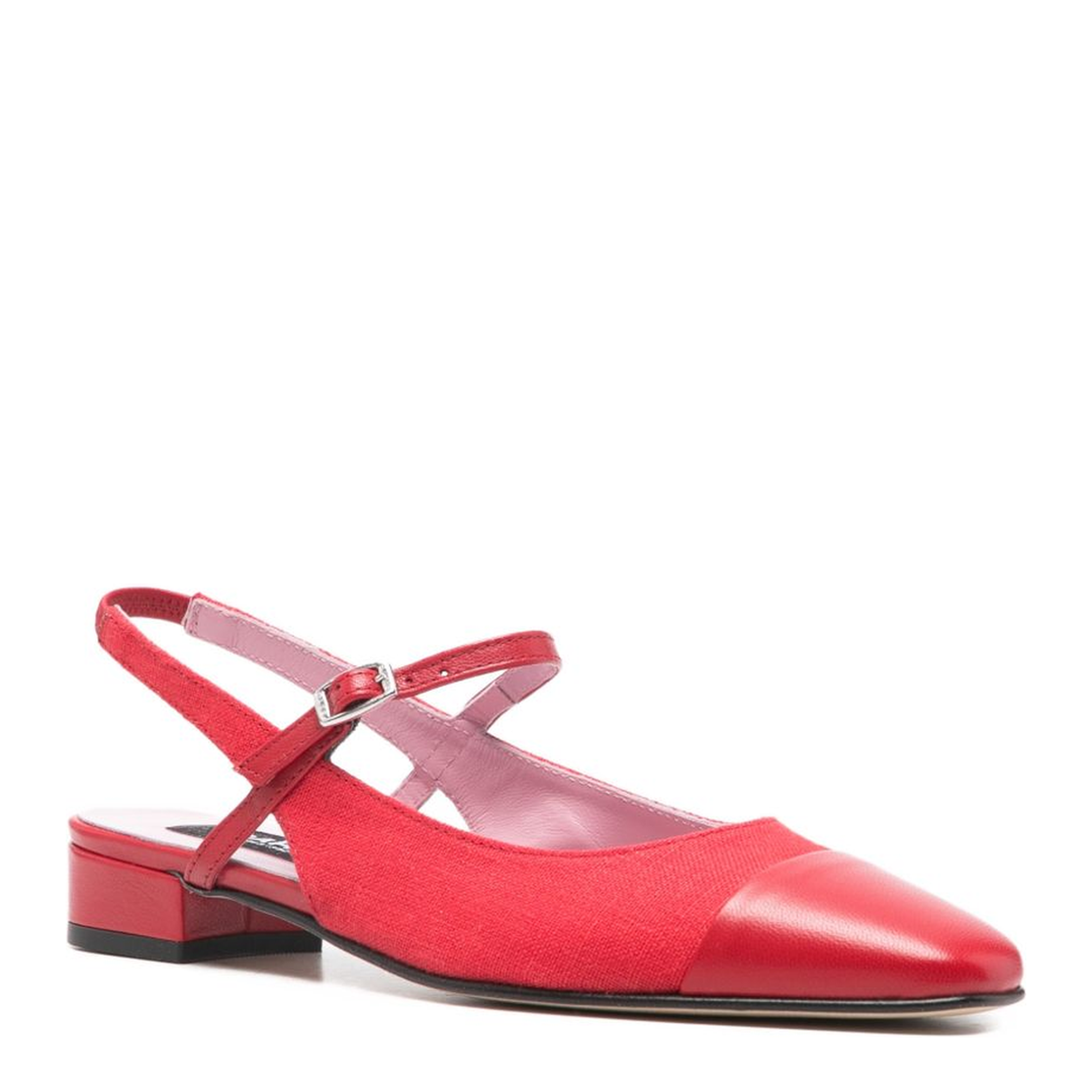 Flat Shoes Red - Image 4