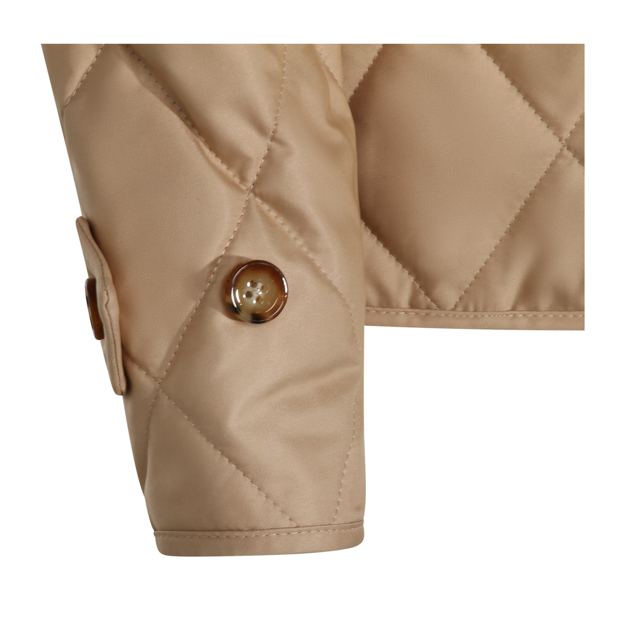 Fernleigh Quilted Jacket With Check Lining - Image 5