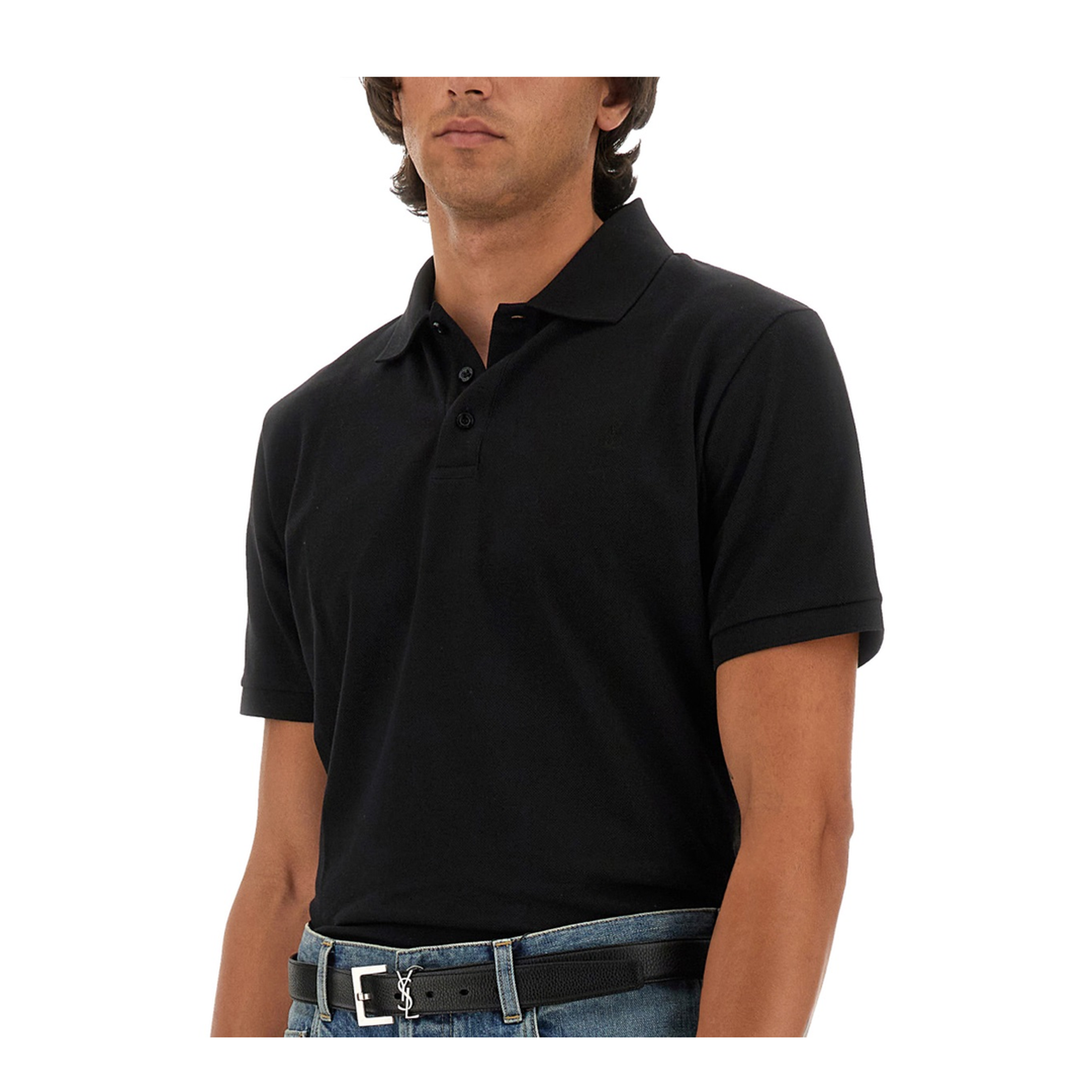 Polo Shirt in Piqué - Image 4