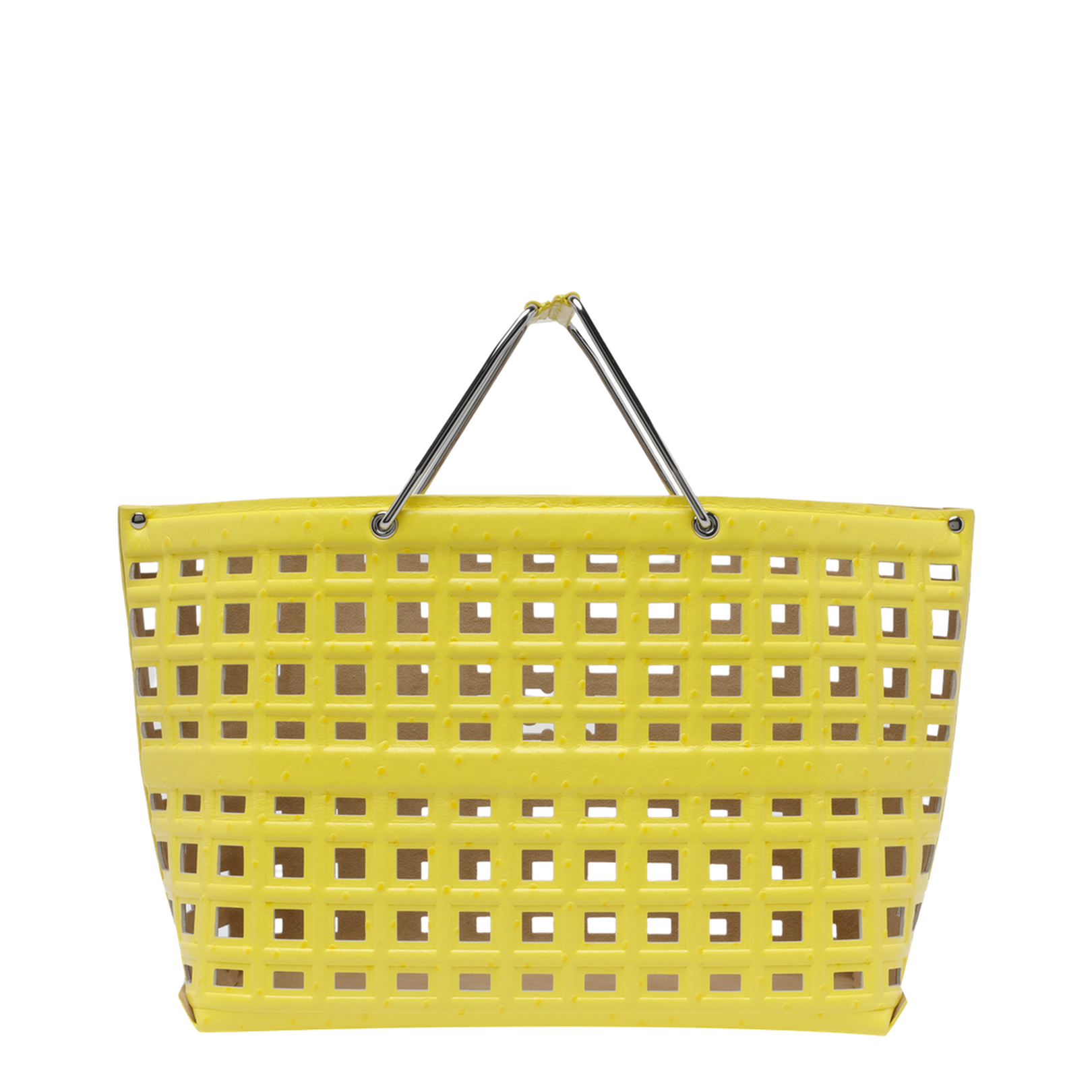 Yellow Ostritch Market Tote - Image 3