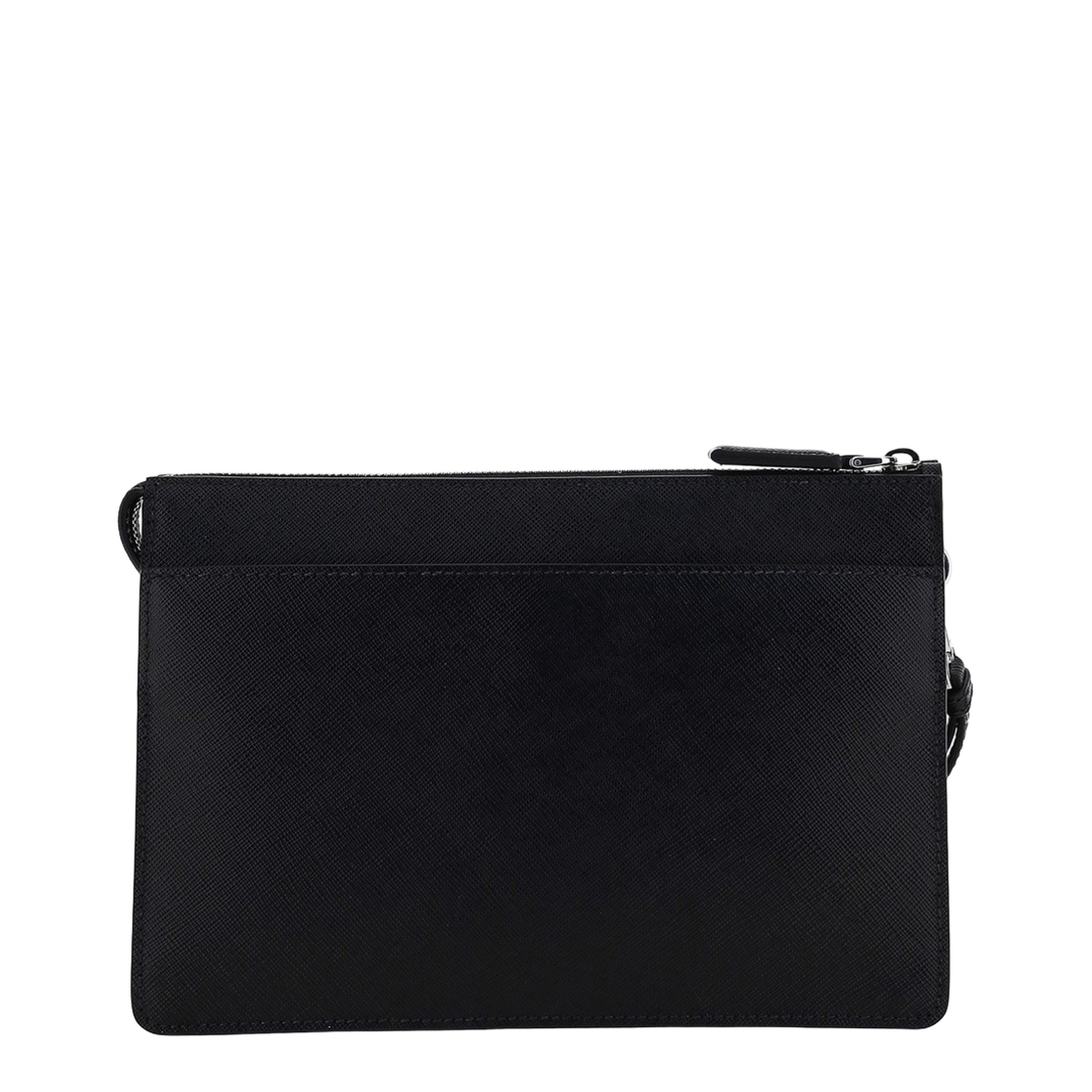 Calfskin Pouch - Black - Image 3