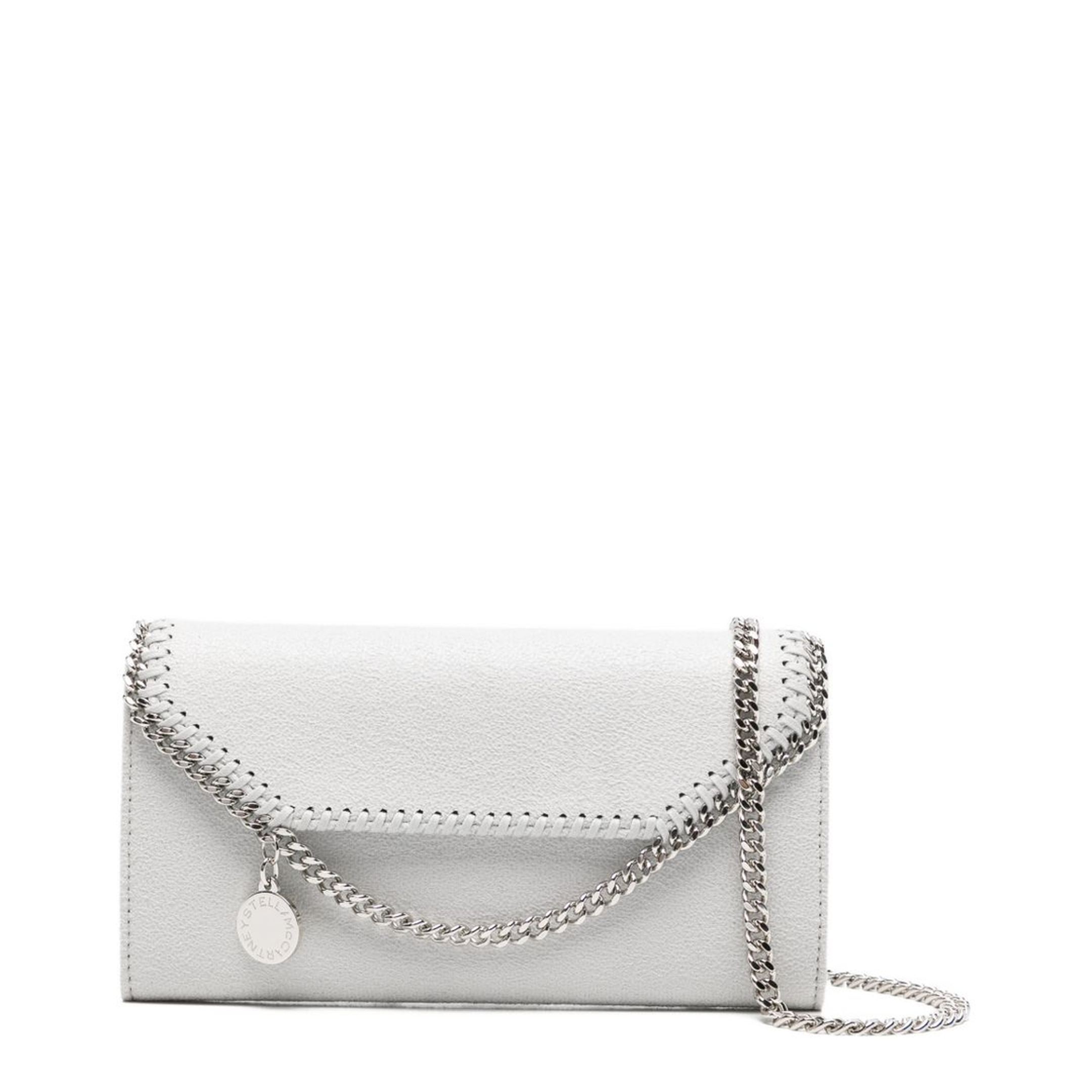 Falabella Wallet On Chain - Grey - Image 1