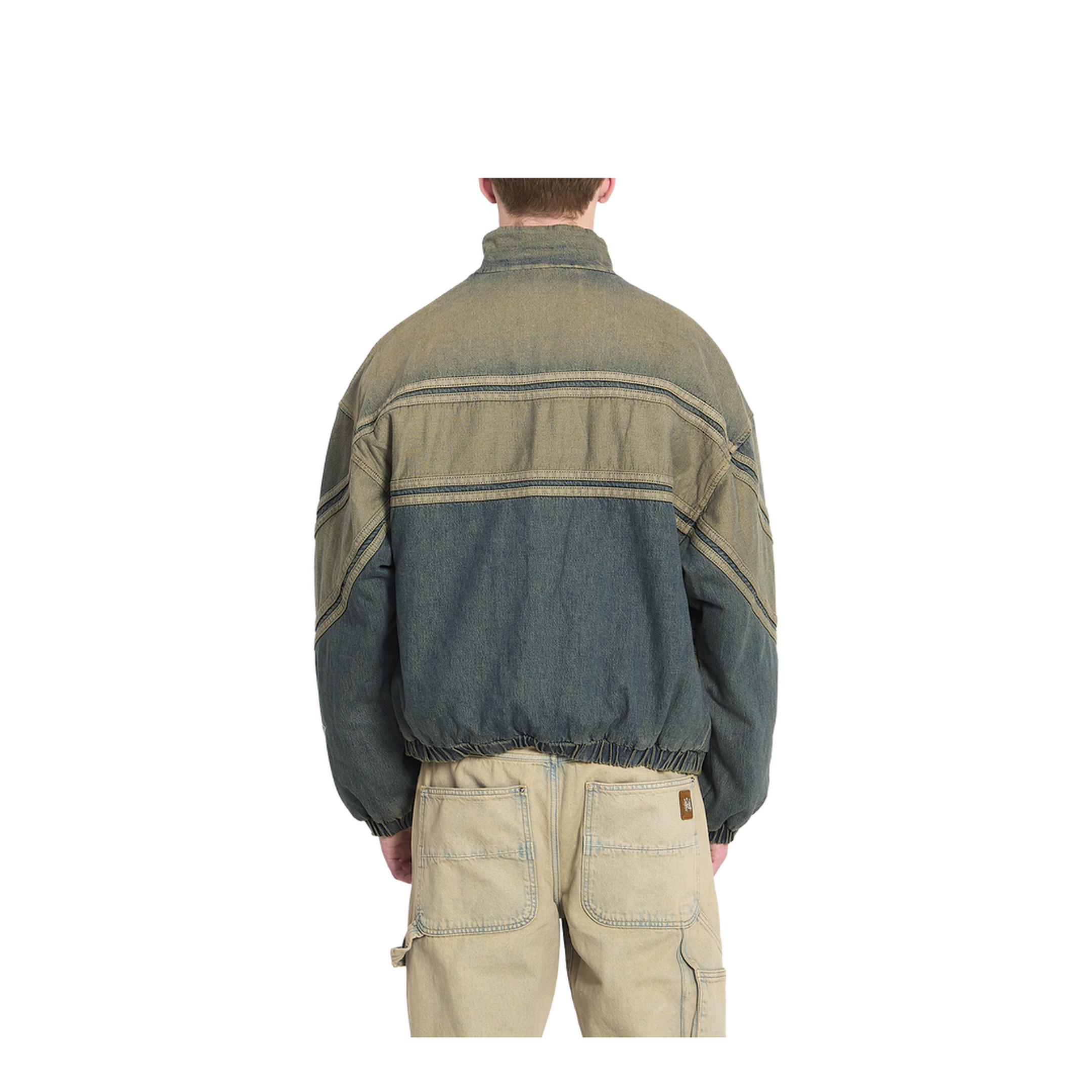 Sport Denim Track Jacket - Image 4