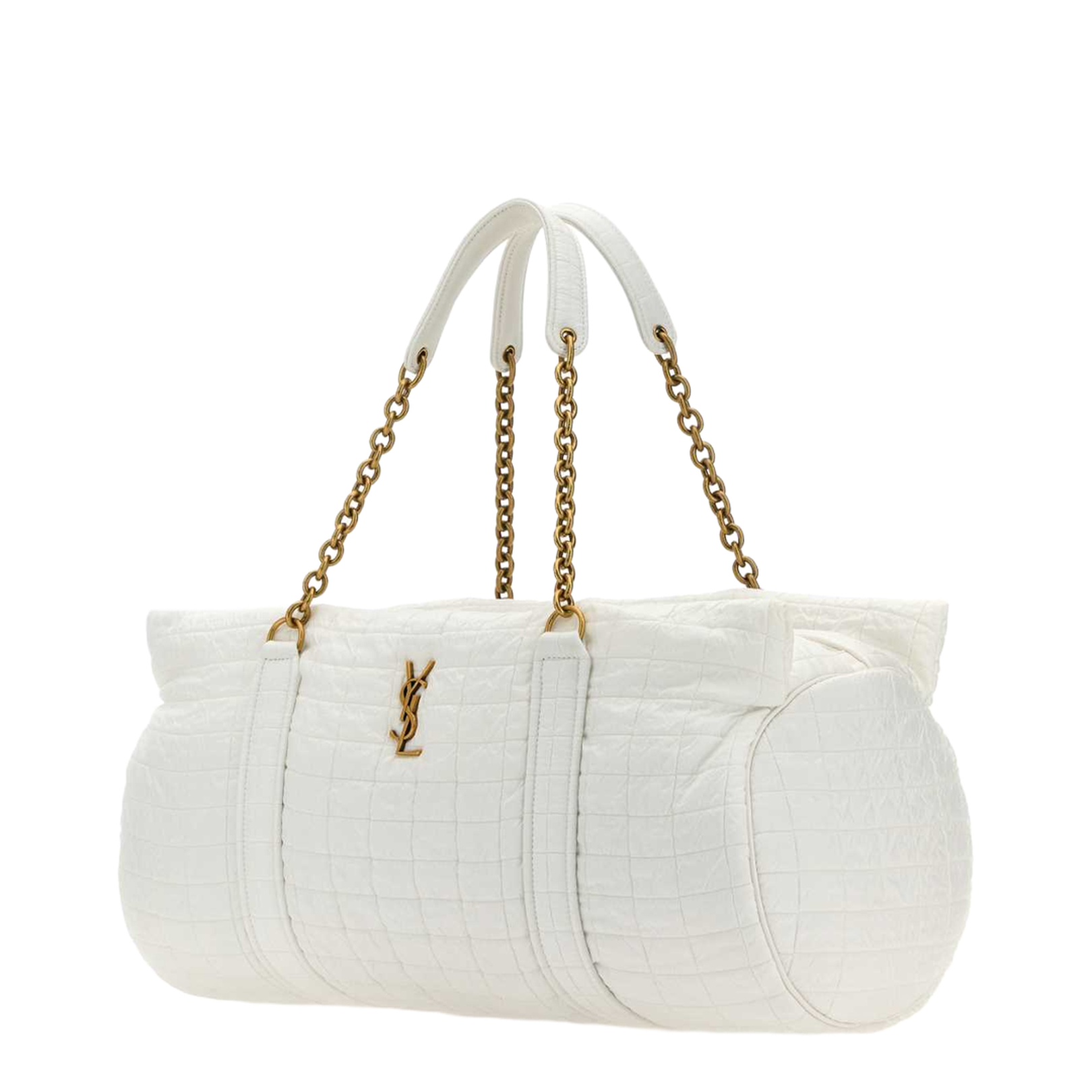 Gloria Nylon Duffel Bags - White - Image 2