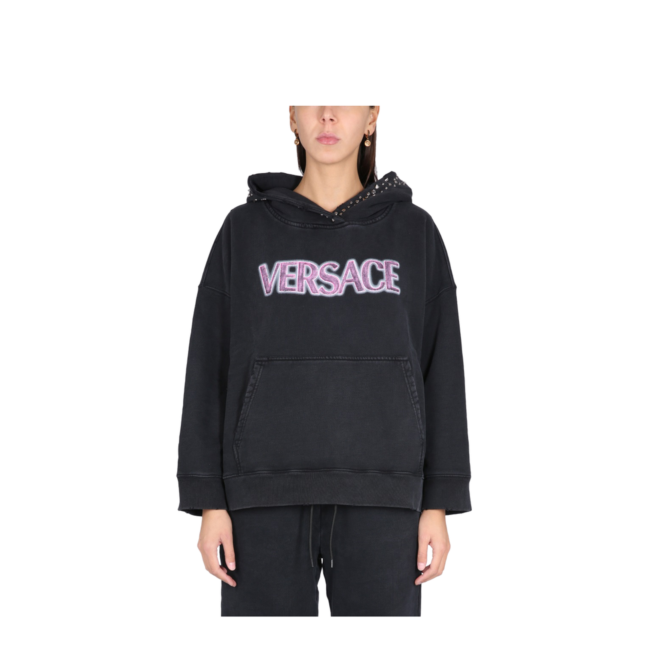 Sweatshirt With Studs - Image 1