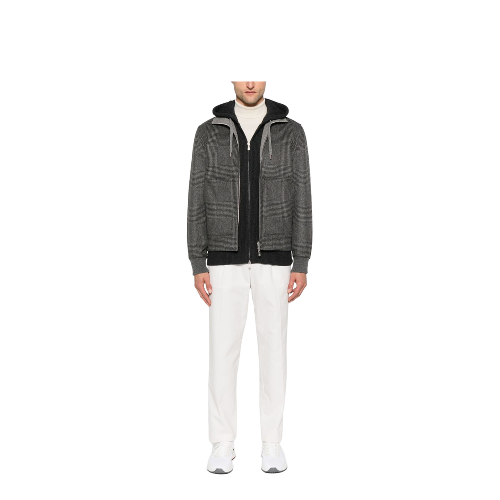 Cashmere Bomber Jacket - Image 5