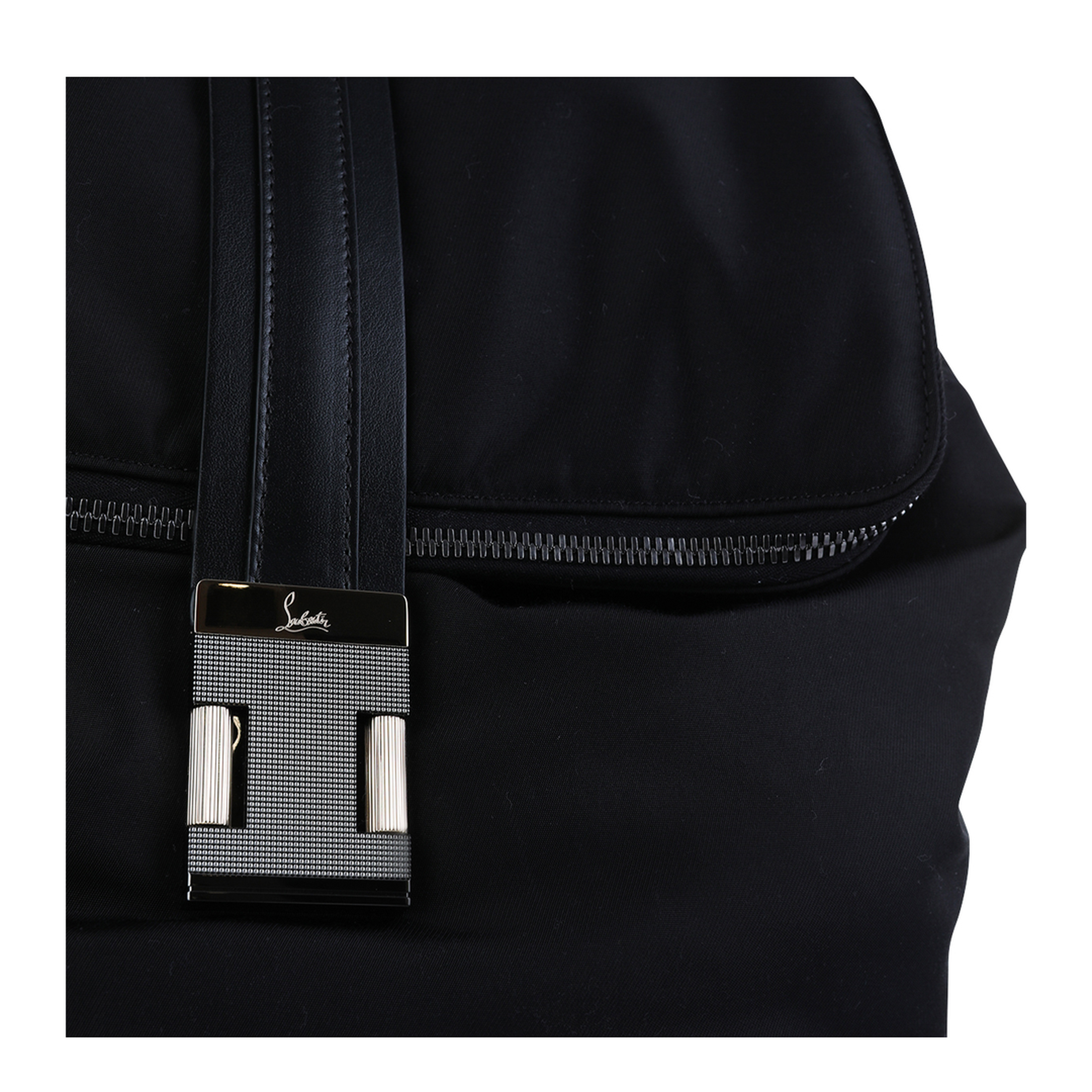 Nylon Backpack - Black - Image 3