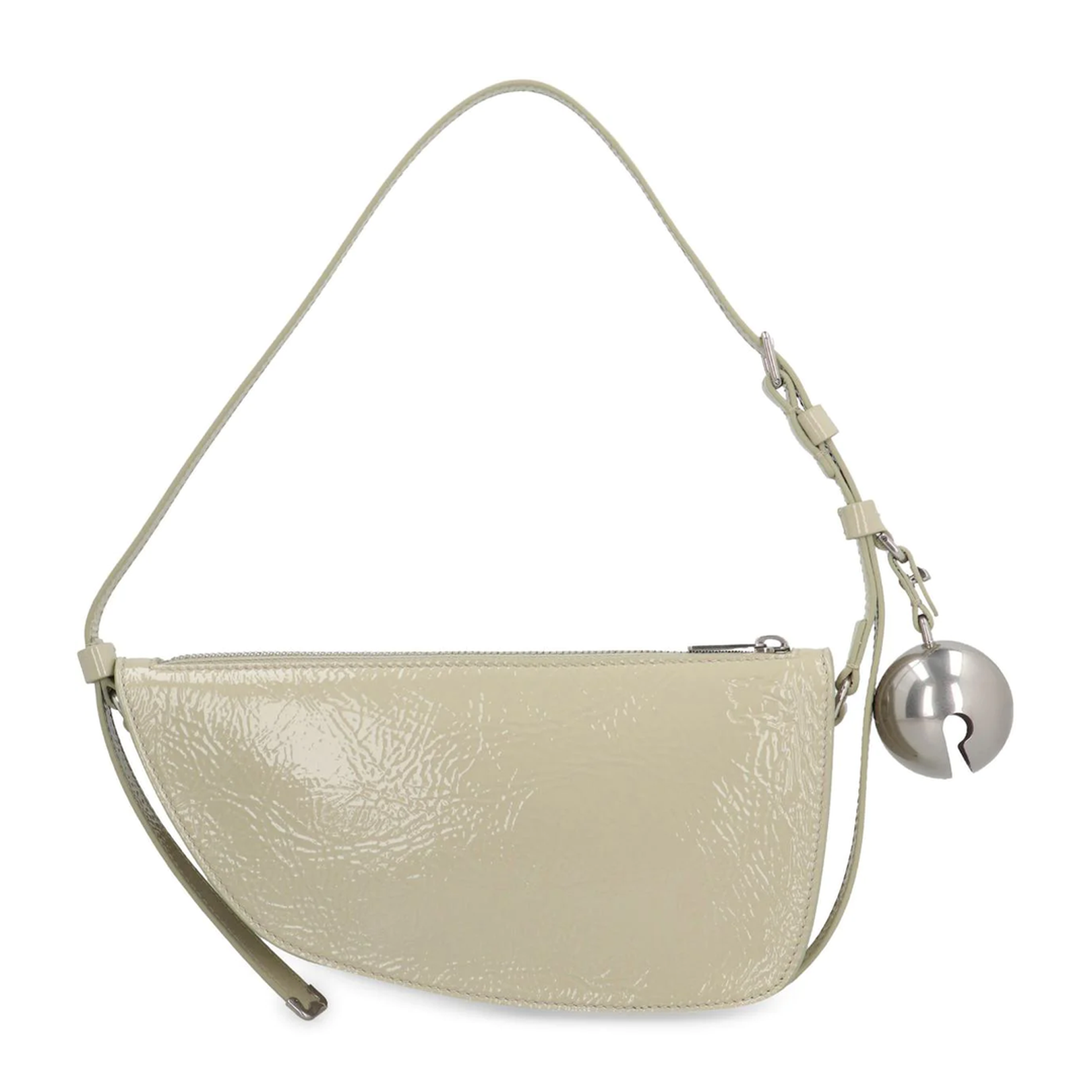 Small Shield Leather Shoulder Bag - Image 4