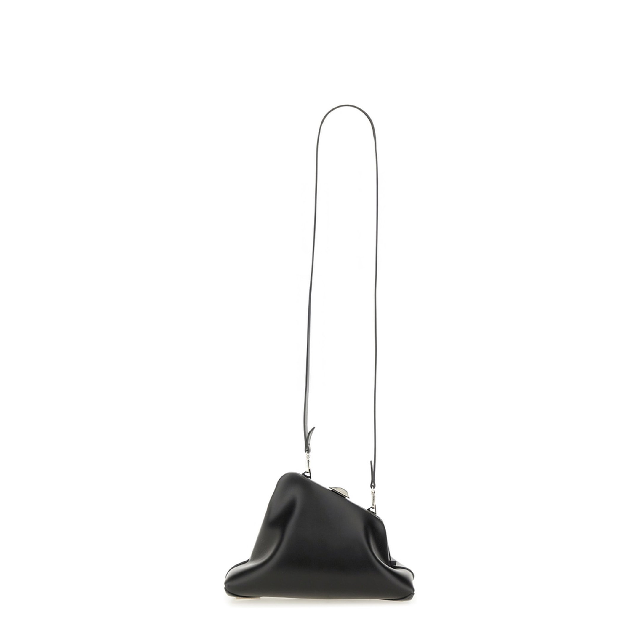 Day Off Small Calf Leather Clutch - Black - Image 2