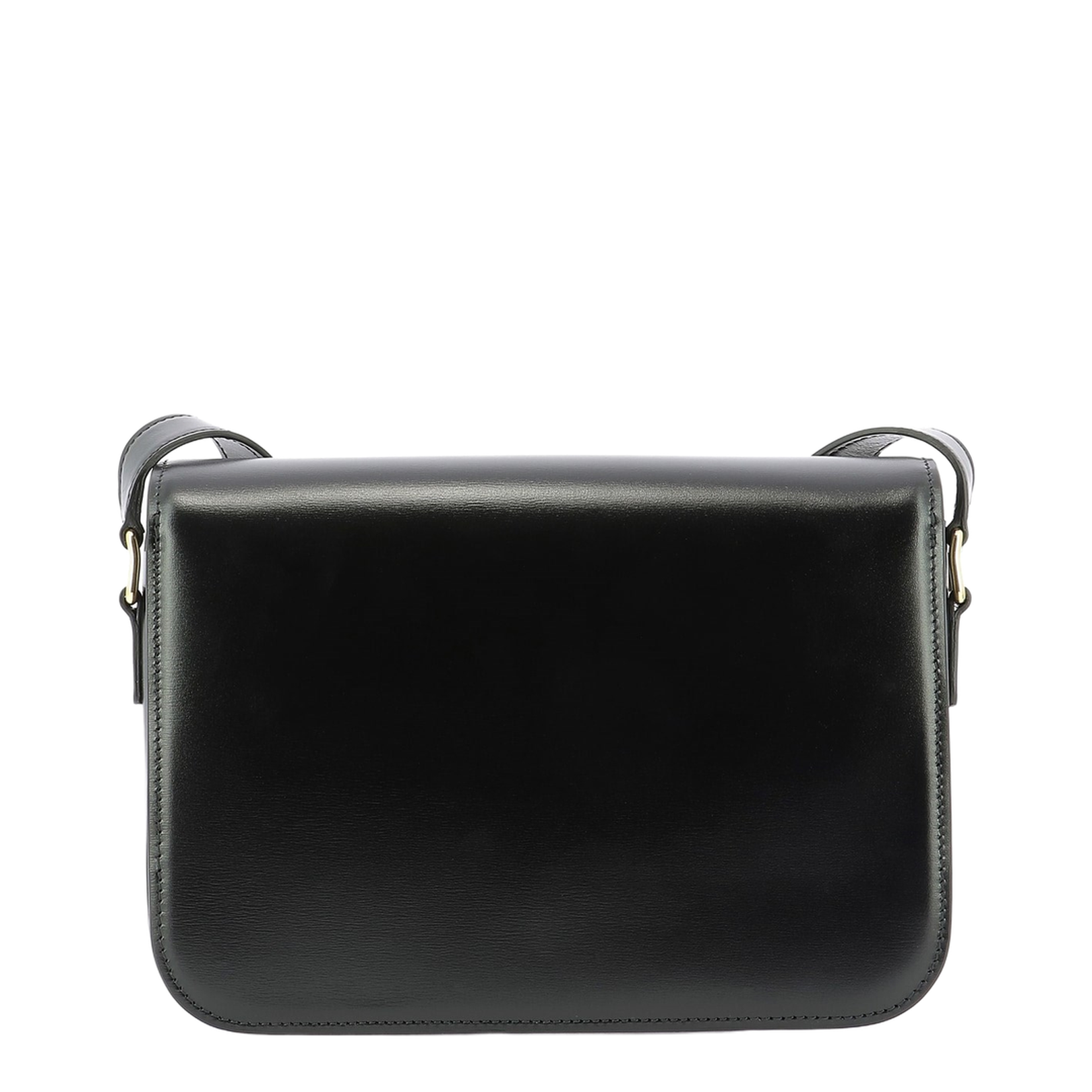 Classique Triomphe Bag in Shiny Calfskin - Black - Image 2