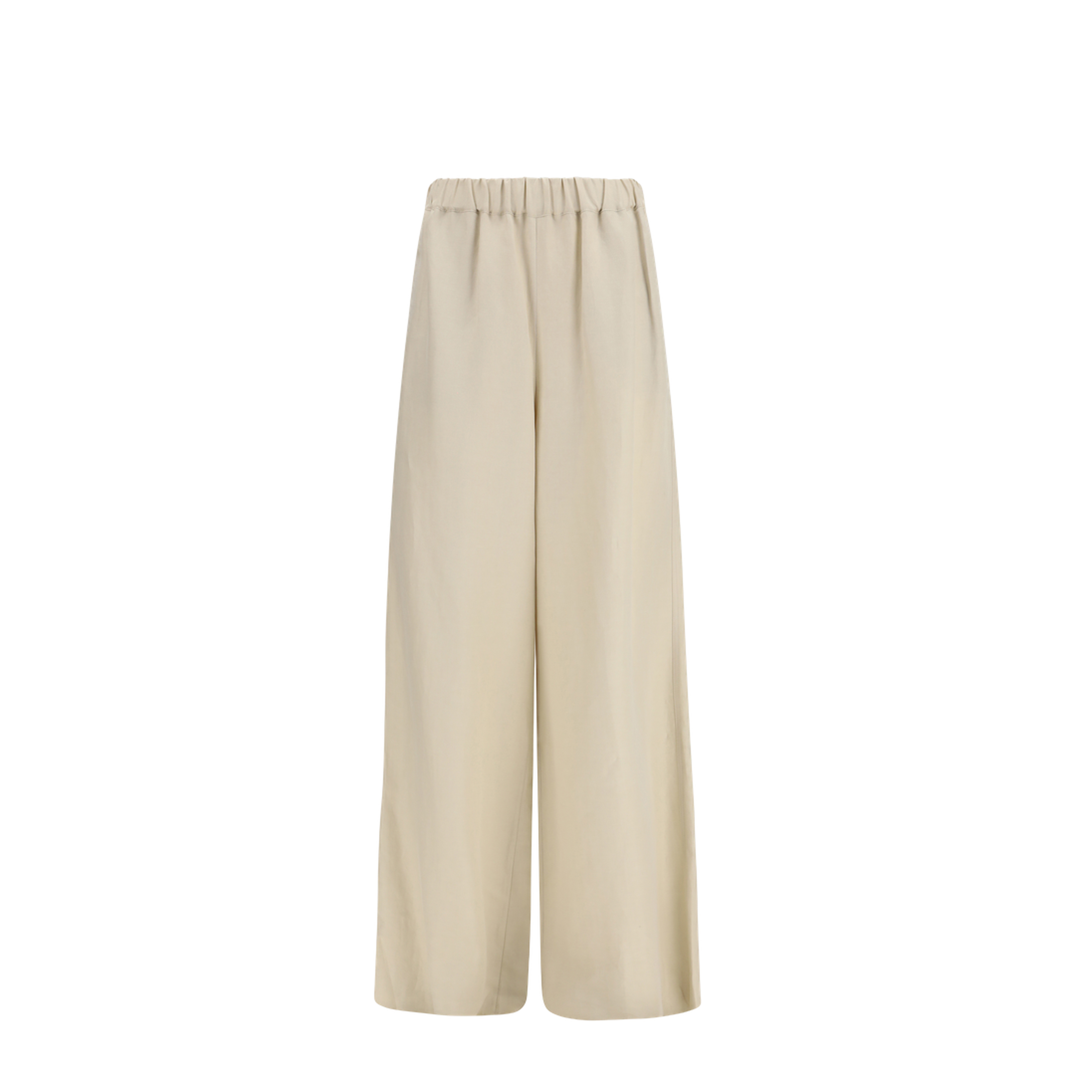 Wide-leg Linen and Silk Pants - Image 1