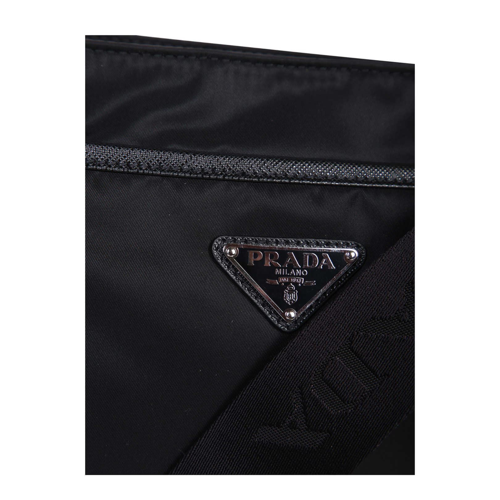 Re-nylon And Saffiano Shoulder Bag - Image 3