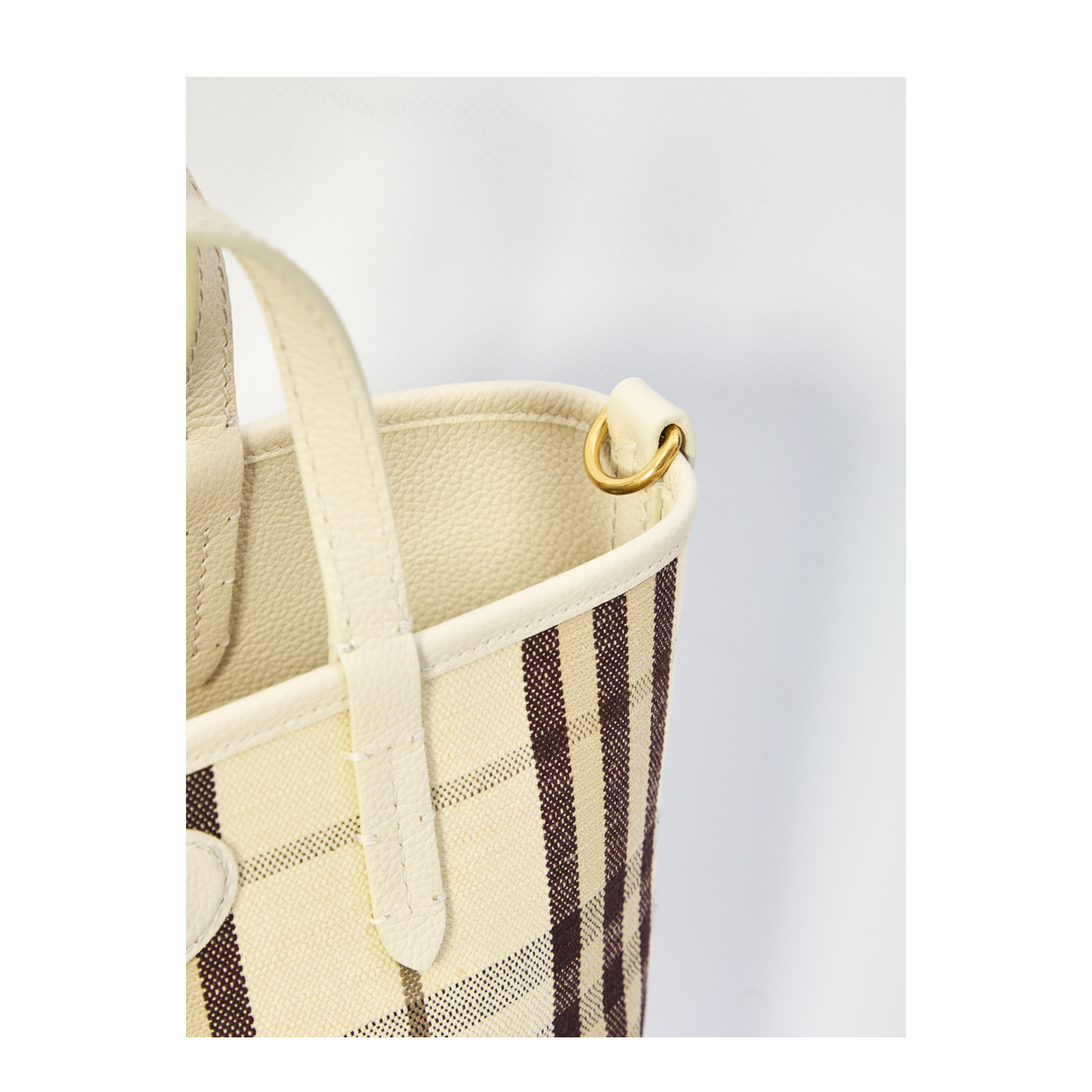 Ivory Mini Bloomsbury Reversible Handbag - Image 4