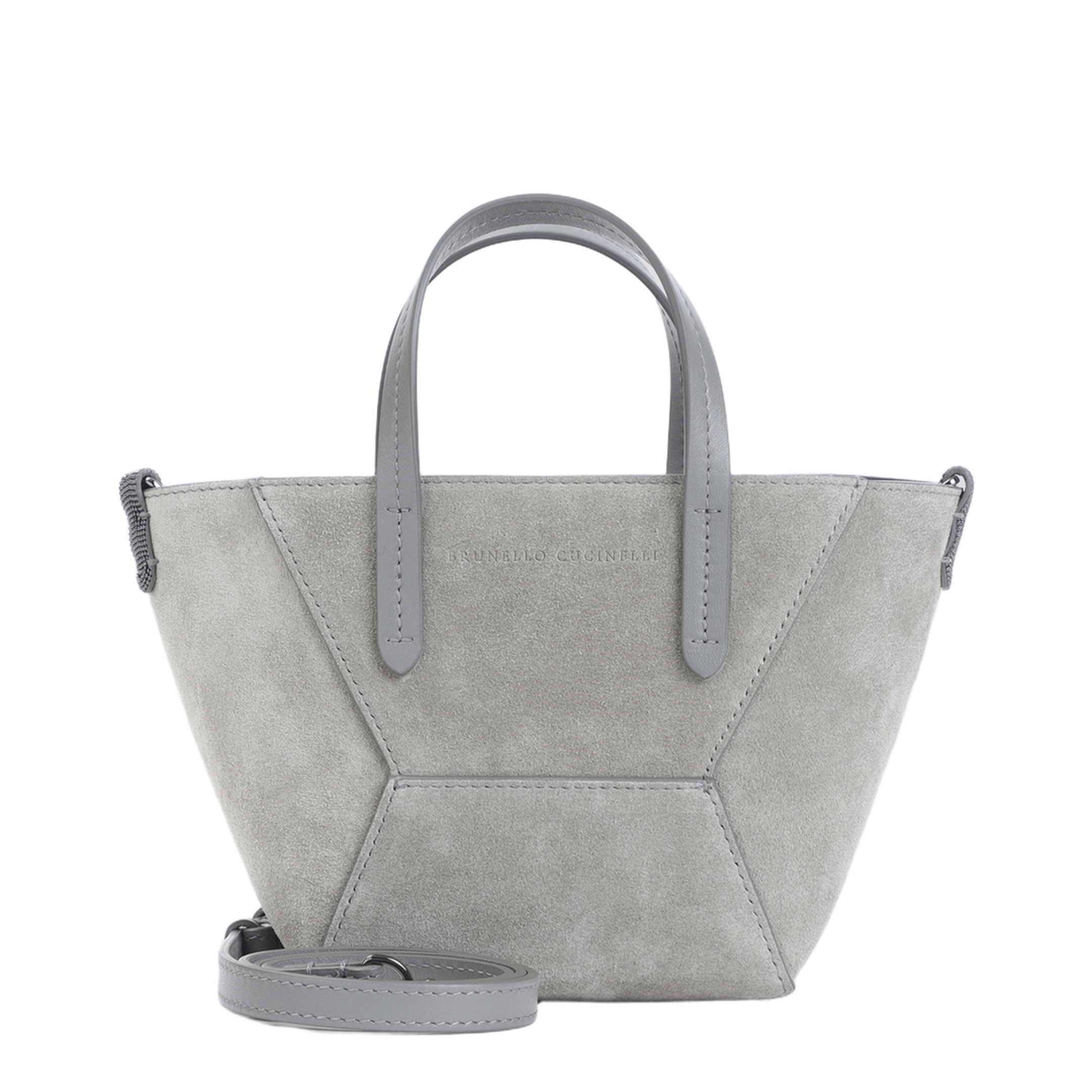 BC Duo Mini Suede Bag - Khaki - Image 5