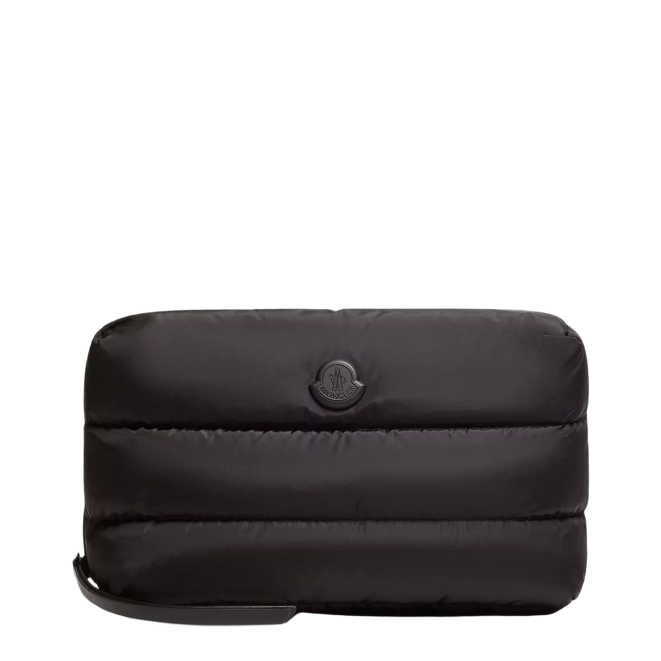 Caradoc Quilted Nylon Beauty Case - Black - Image 1