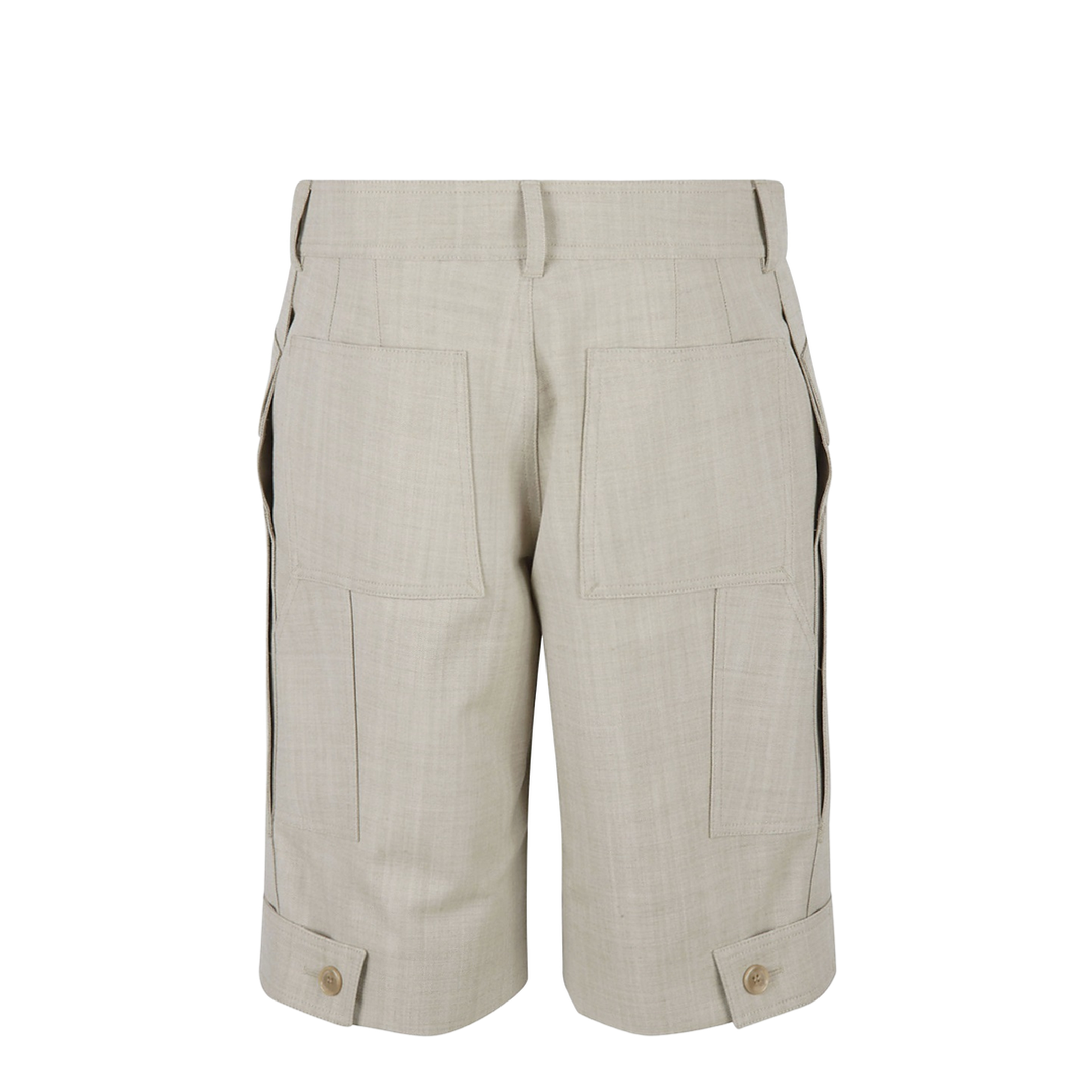Grain De Poudre Wool Bermuda Shorts - Image 2