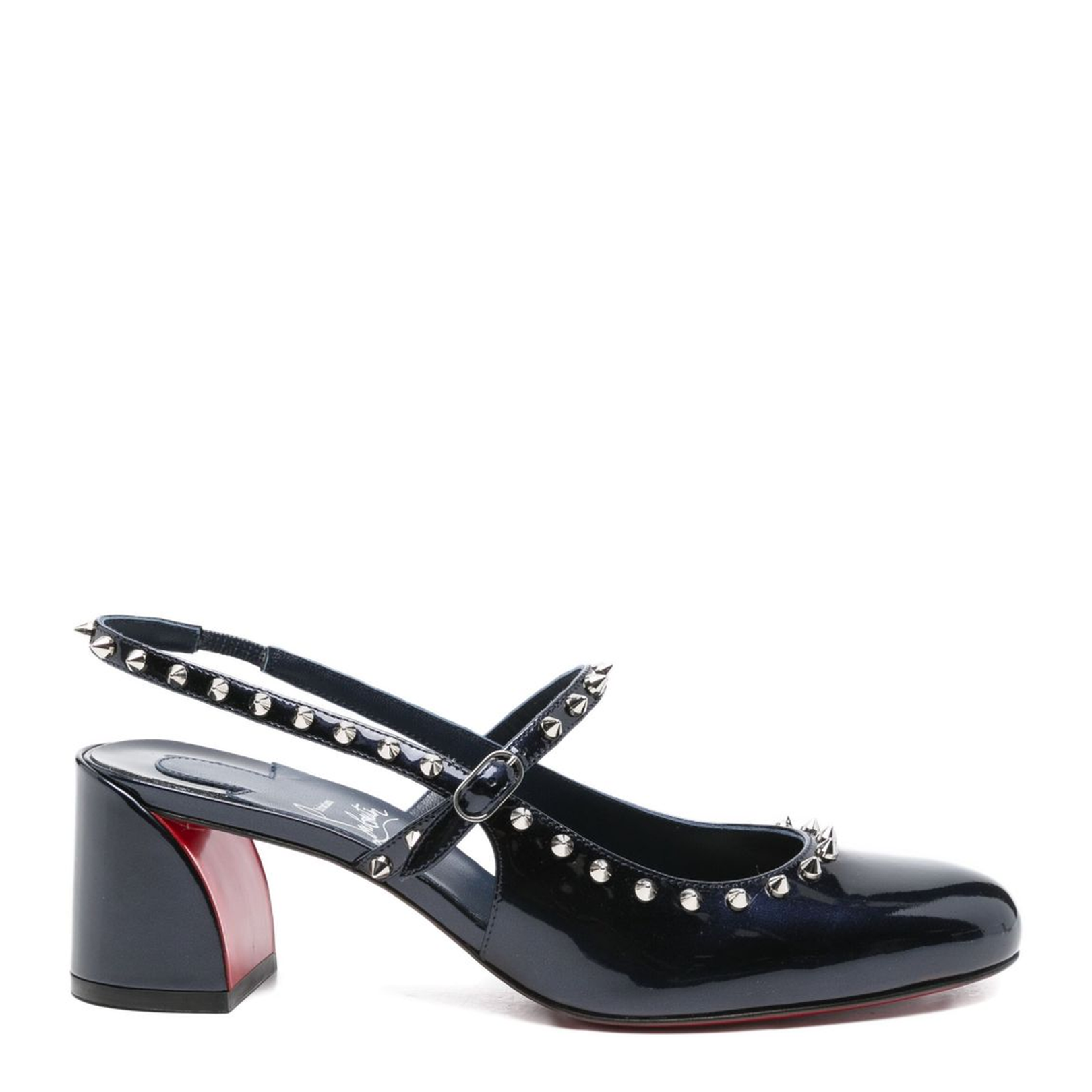 Janispikes Pumps Dark Blue - Image 1