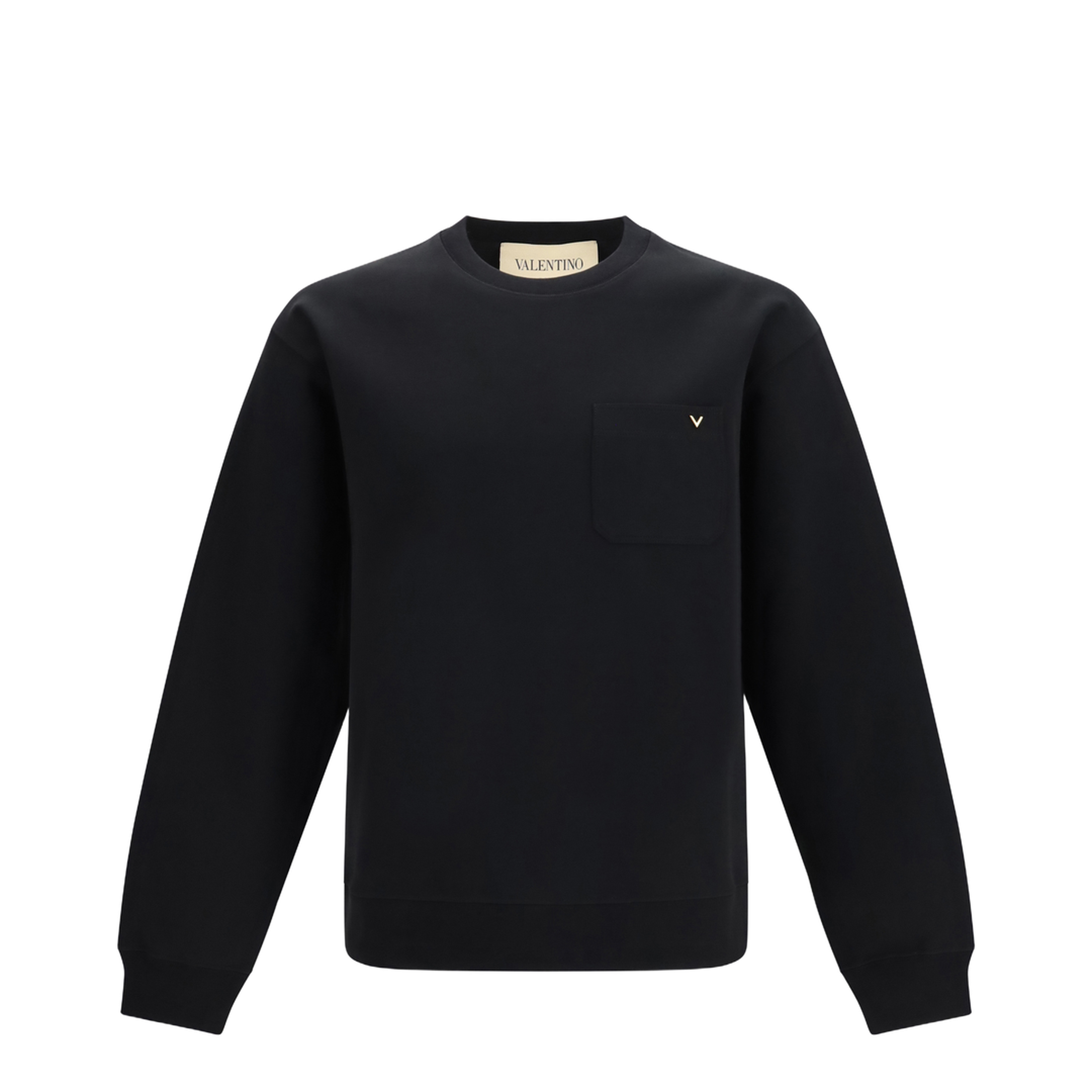 Sweatshirt with Pocket and VLogo - Image 1