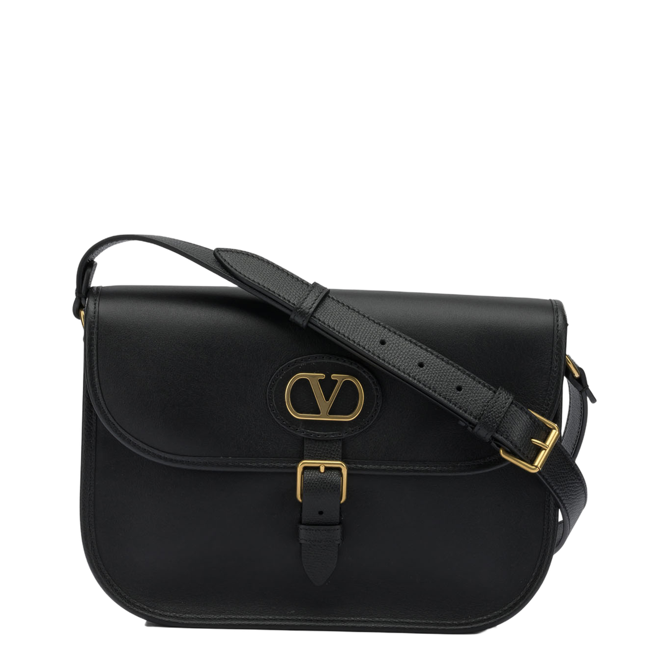 Antibes W20.5 Calfskin Shoulder Bag - Black - Image 1