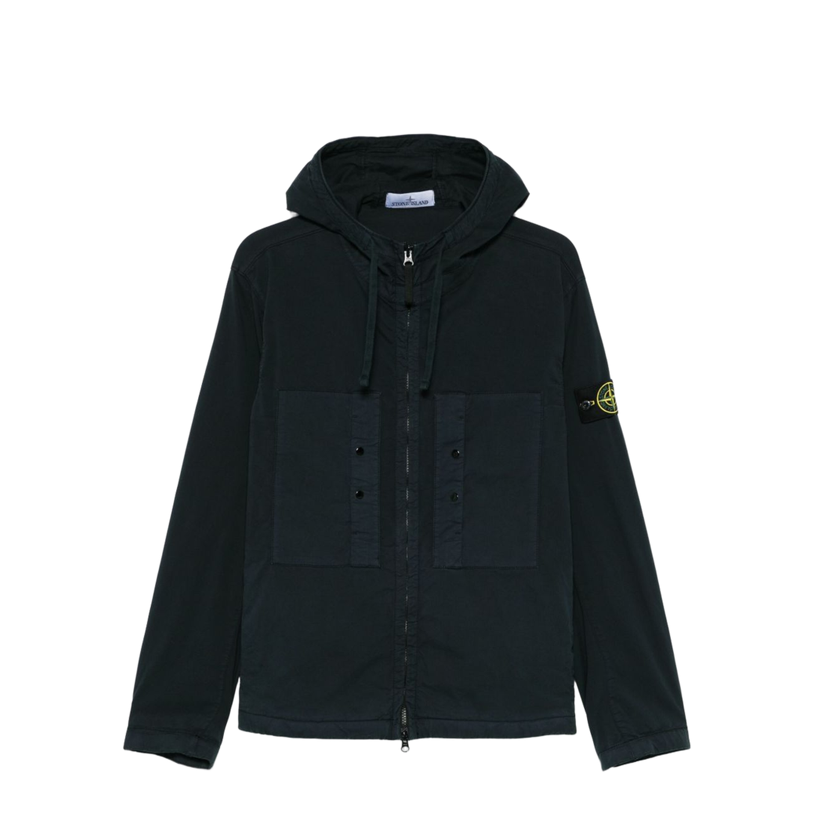 Hooded Jacket made from Stretch Supima Cotton Twill - Image 1