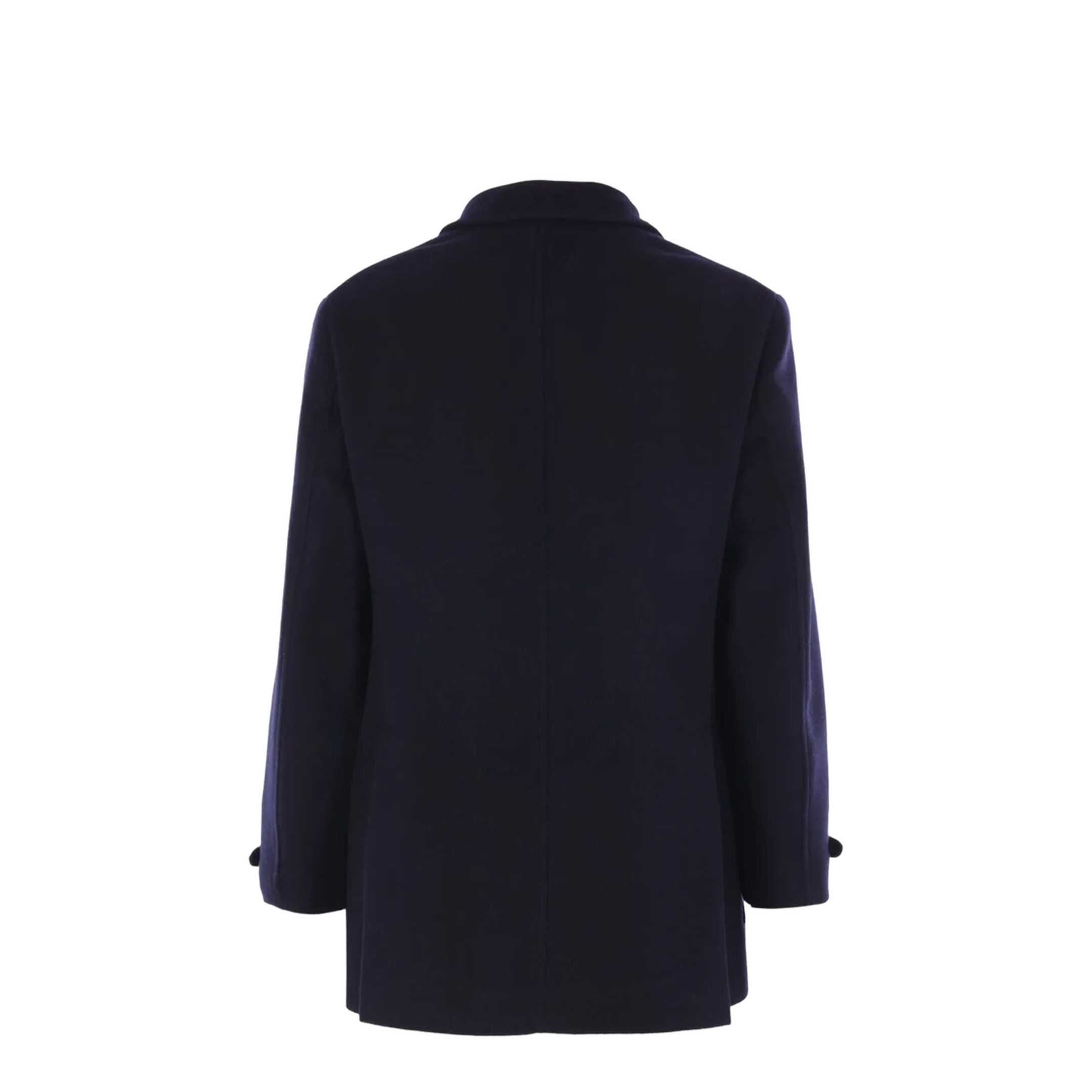 Double-Breasted Wool Coat - Image 2