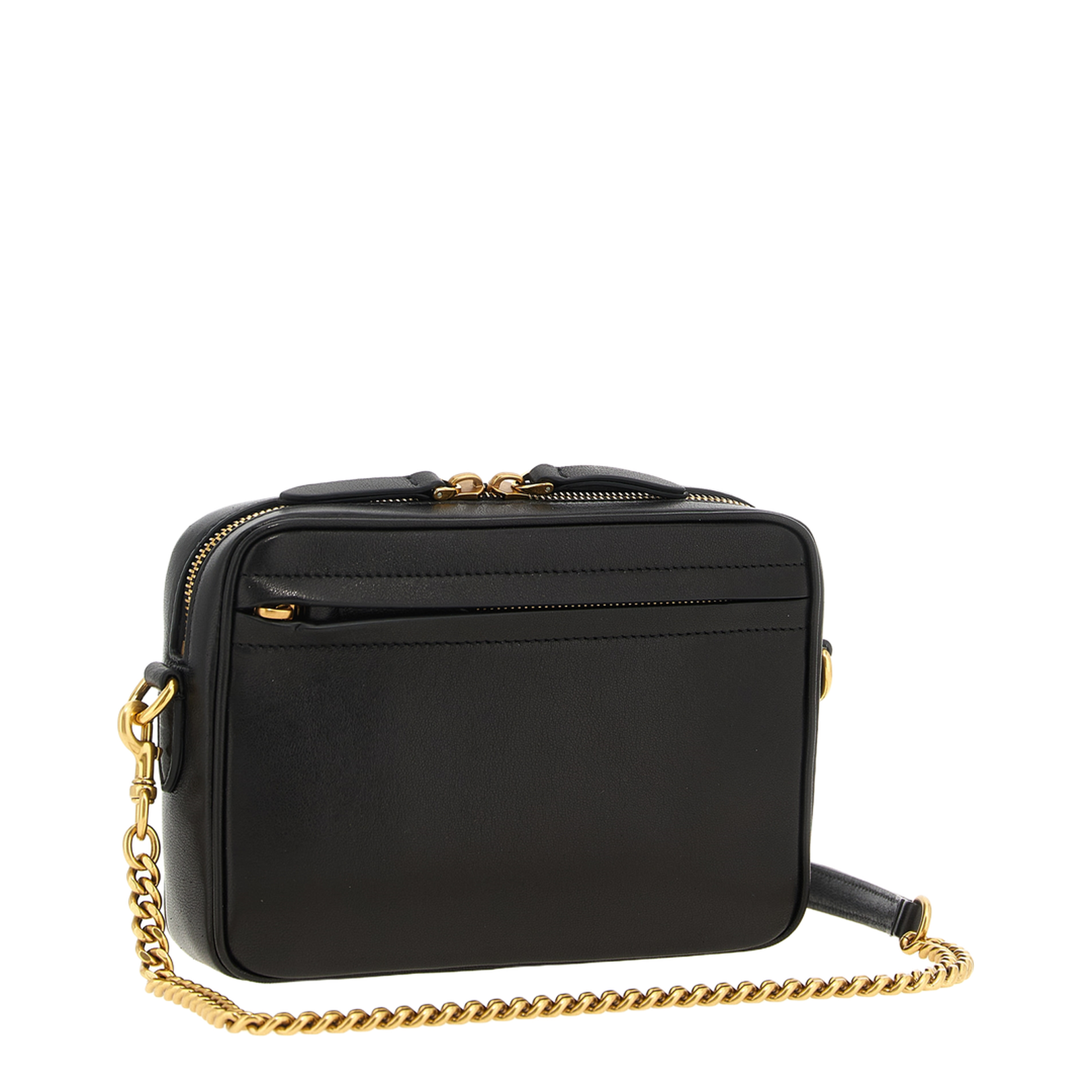 Viva Superstar Medium Nappa Leather Shopping Bag - Black/Spice - Image 2
