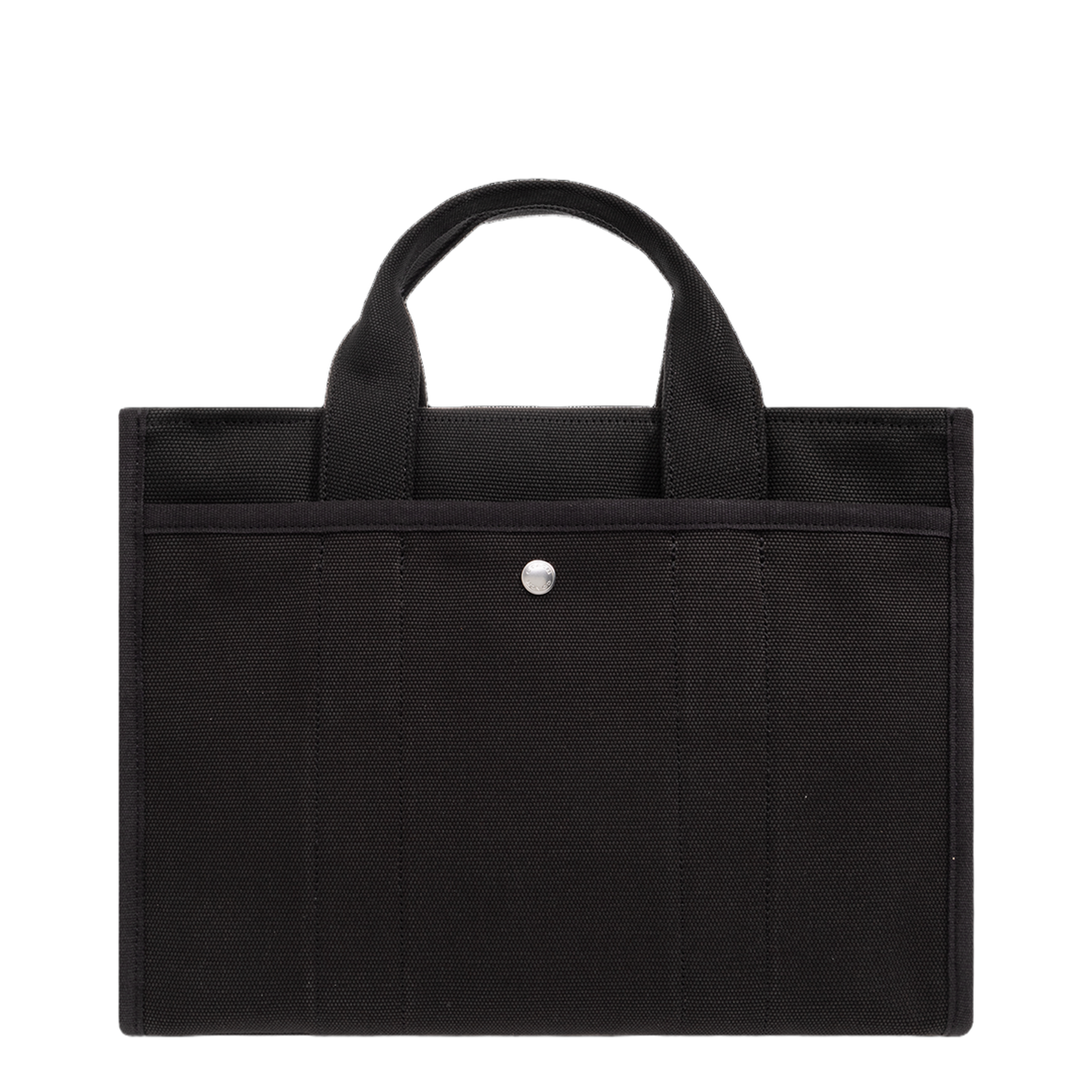 Logo Canvas Cargo Tote Bag - Black - Image 2