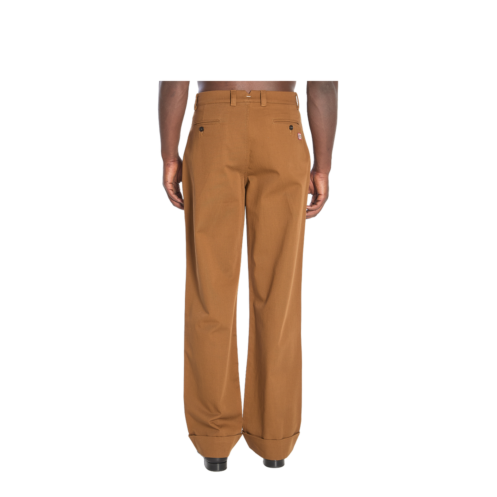 Cotton Gabardine Trousers - Image 4