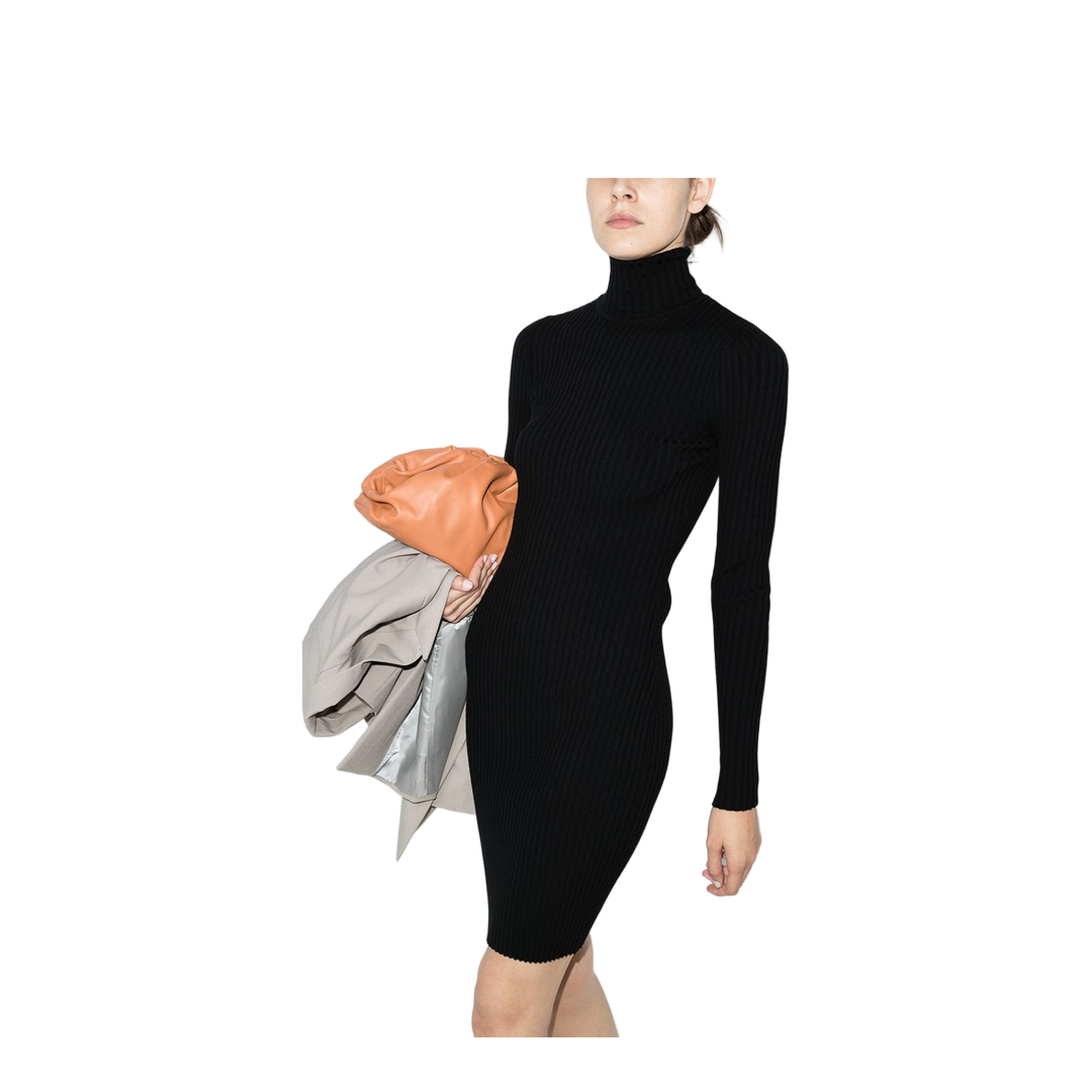 Merino Rib Dress - Image 6