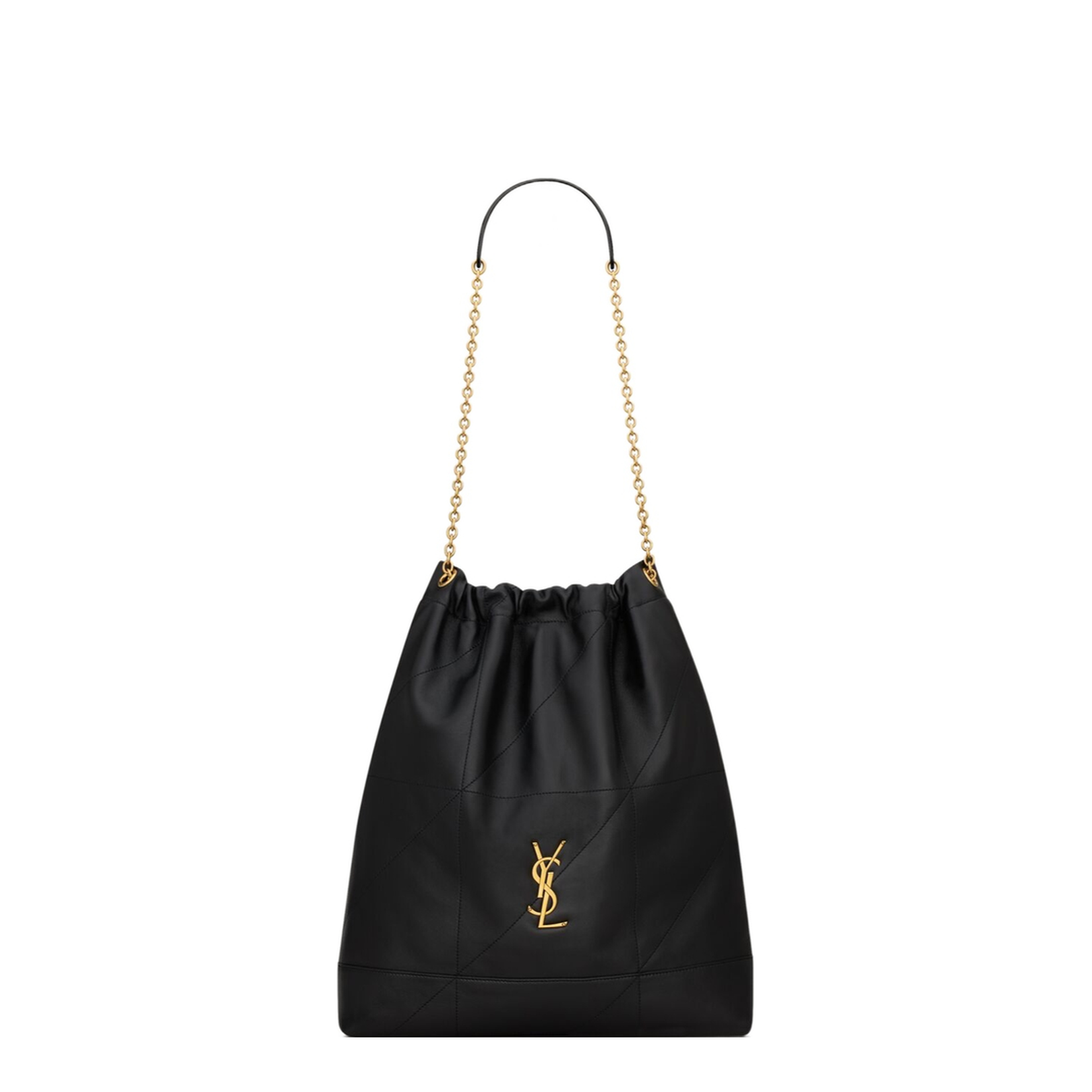 Jamie Large Nappa Bucket Bags - Black - Image 1
