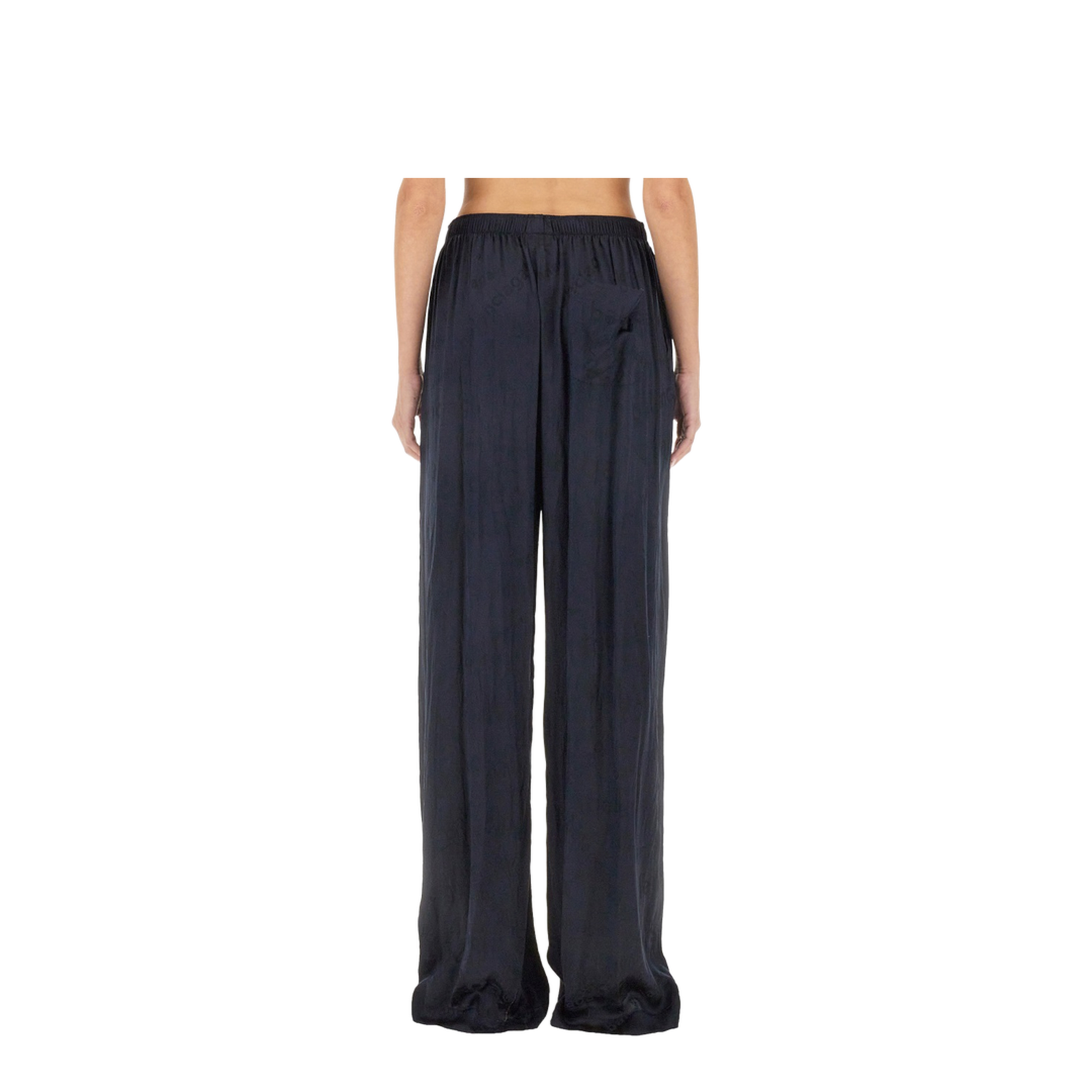 Midnight Blue Silk Pyjama Pant - Image 3