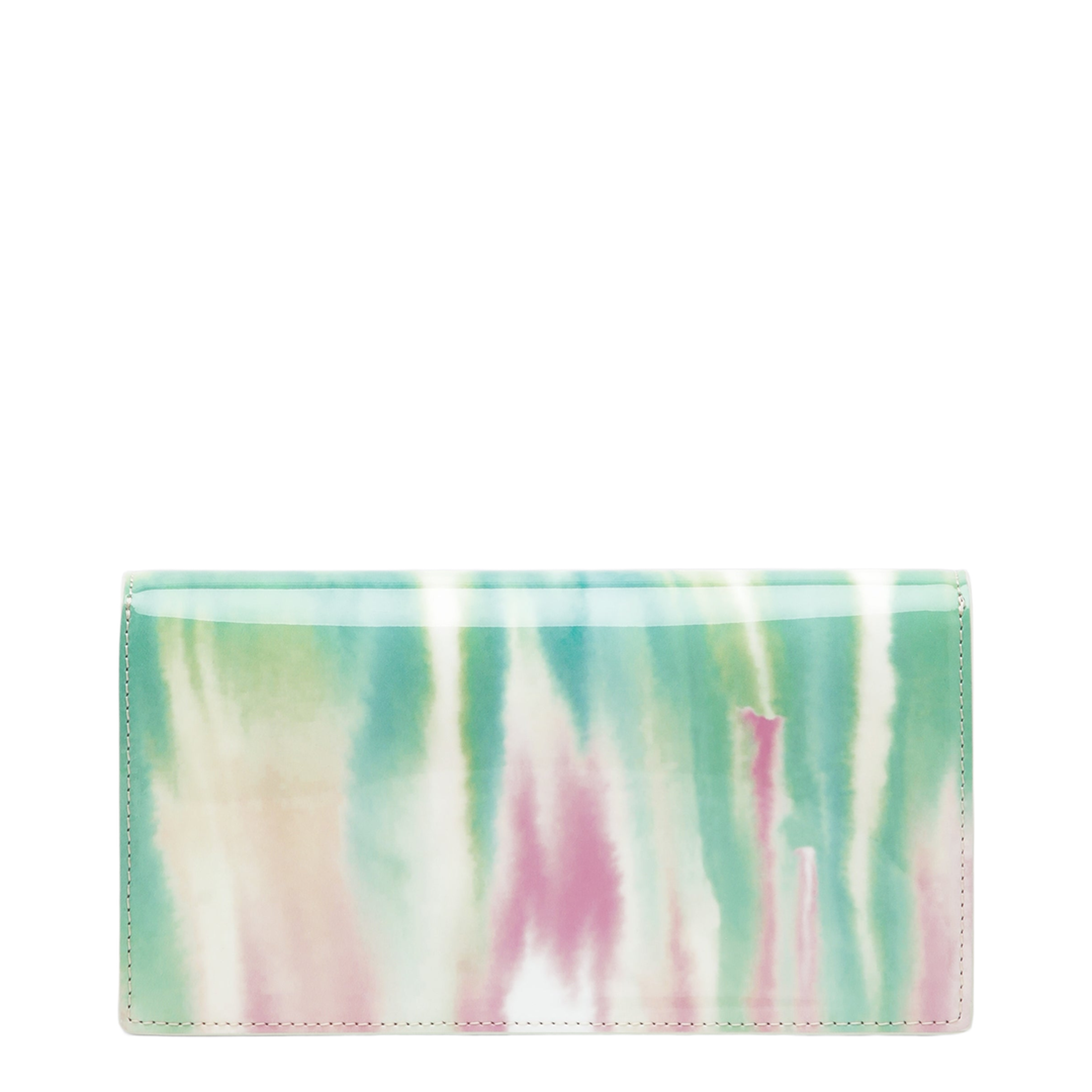 Bettina Clutch in Multicoloured Crepe Satin - Image 2