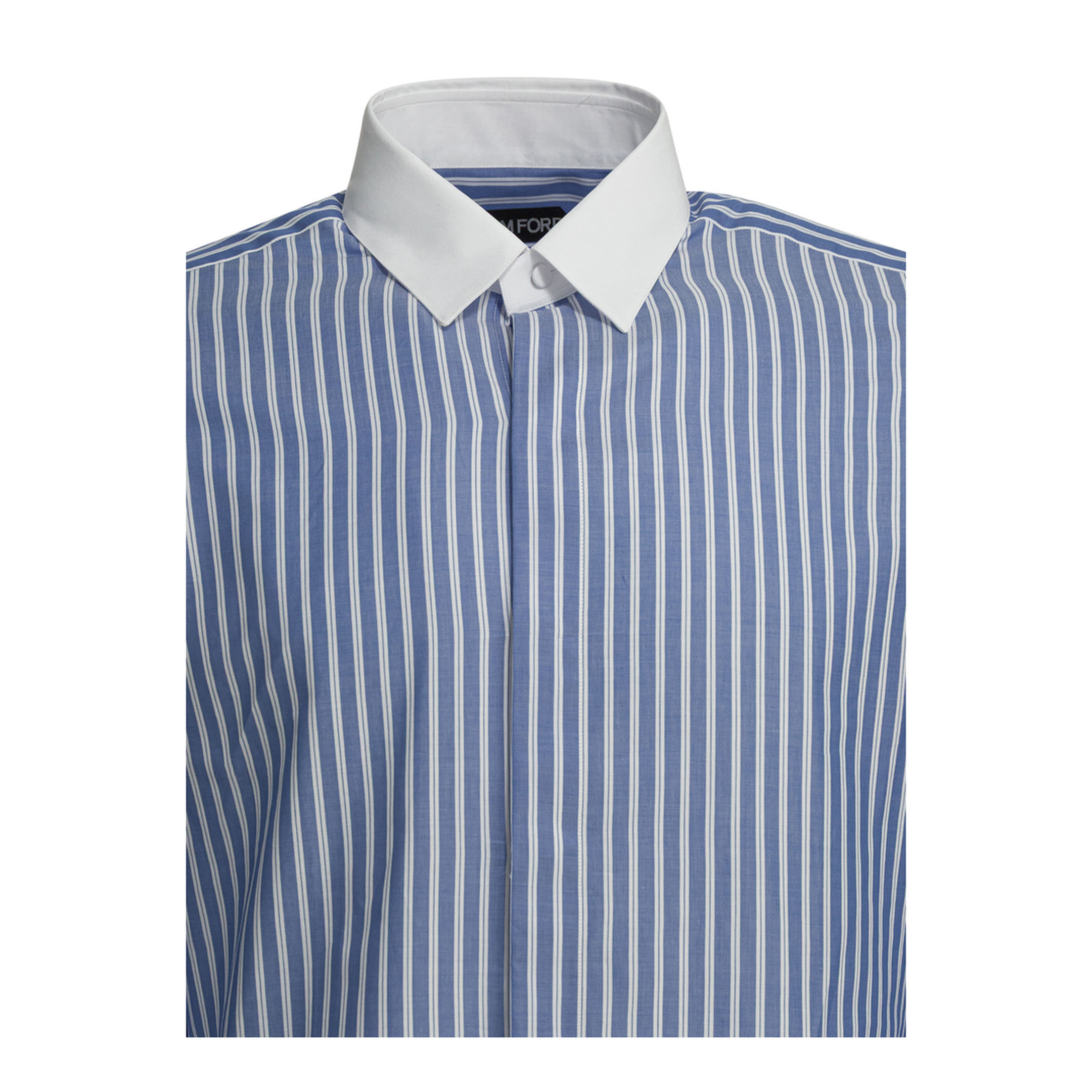 Wide Stripe Casual Shirt - Image 3
